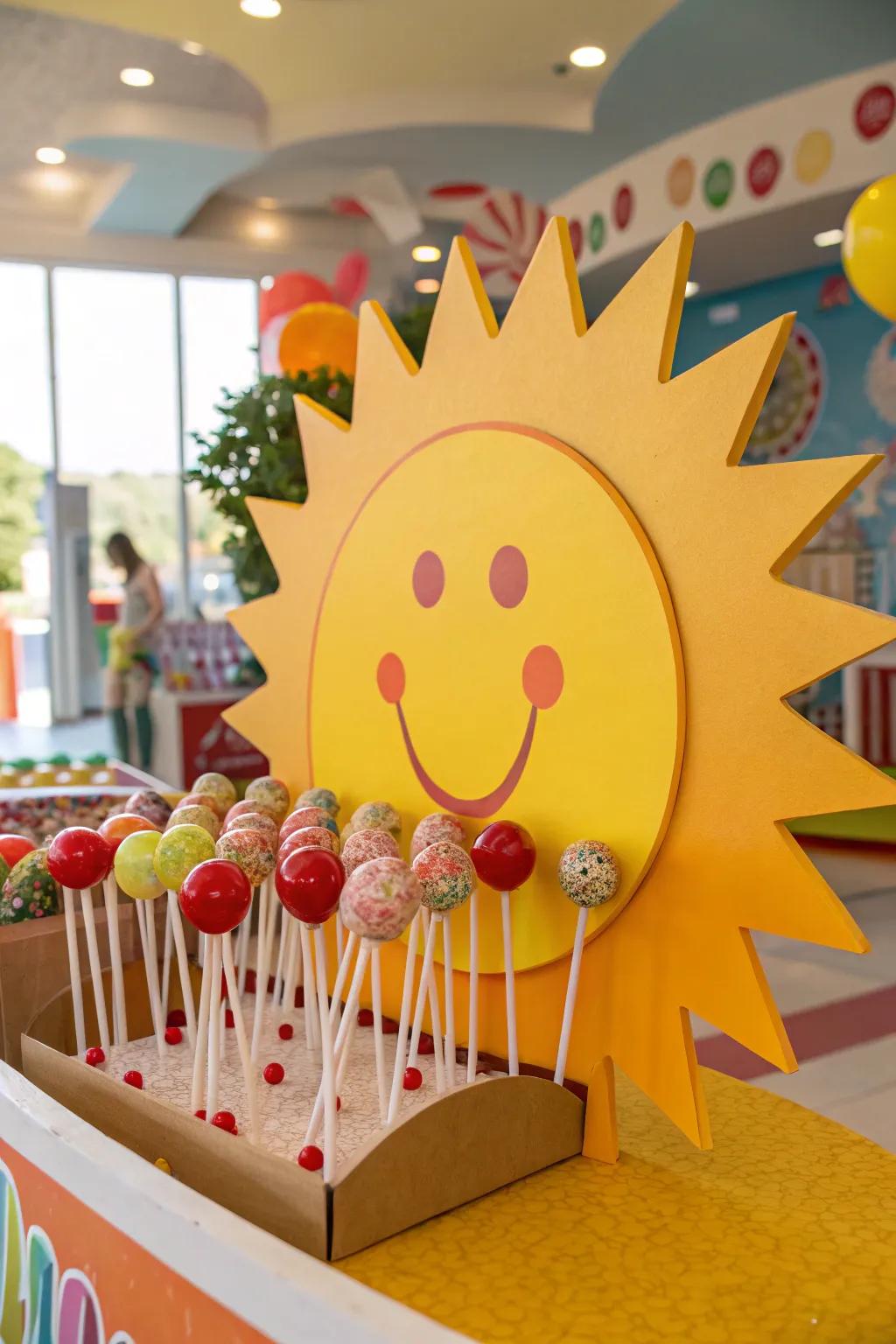 Die-cut boards contribute an enjoyable and imaginative twist to candy showcases.