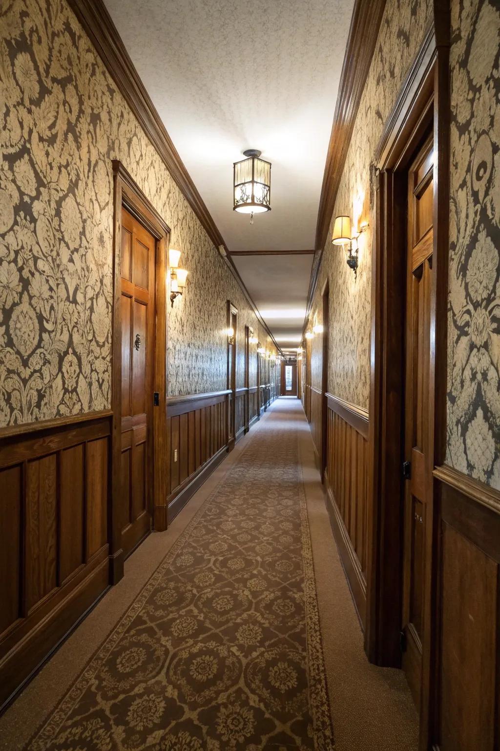 Textures and patterns create interesting sights and a feeling of depth.