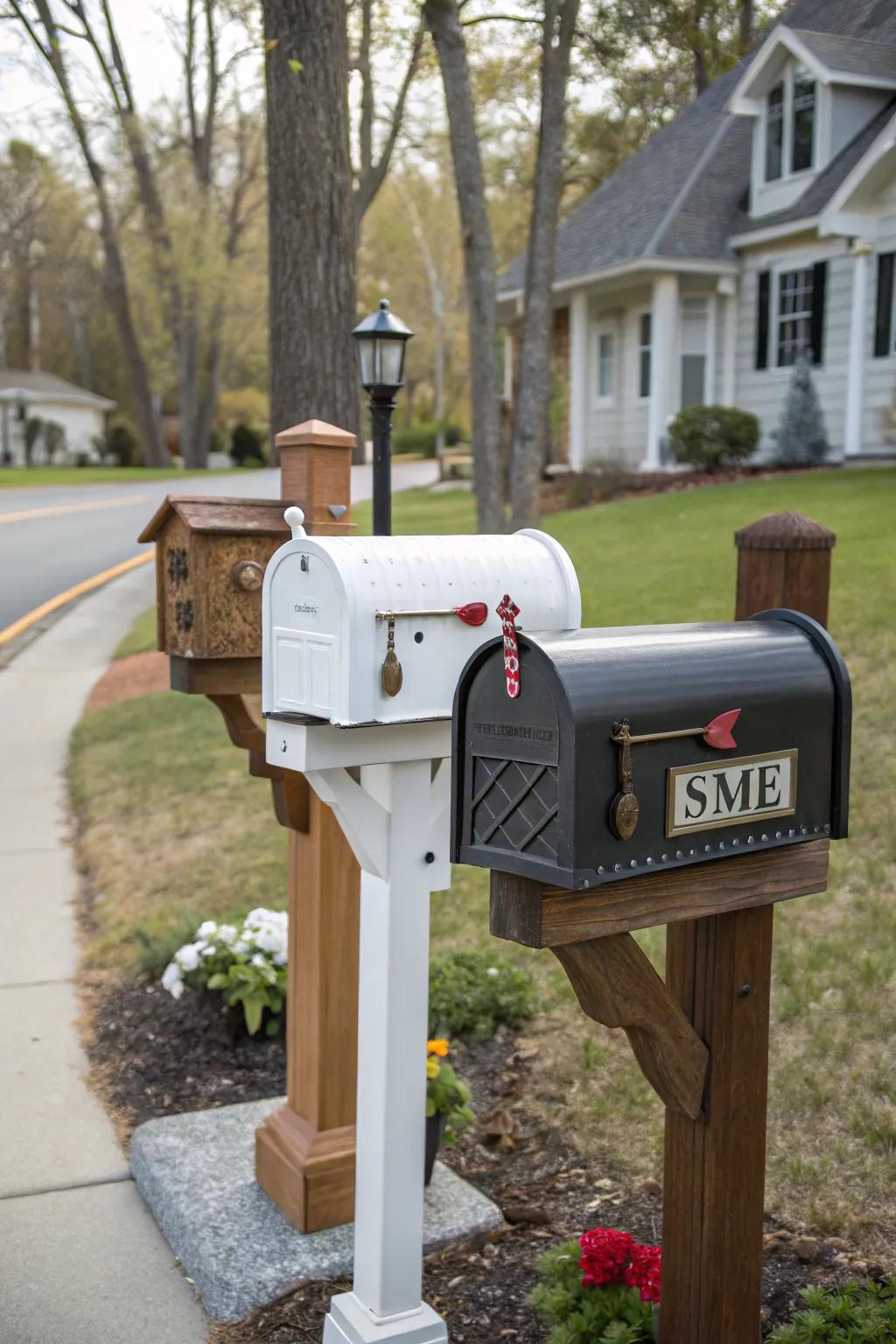 Explore various designs to refresh your mailbox’s look.