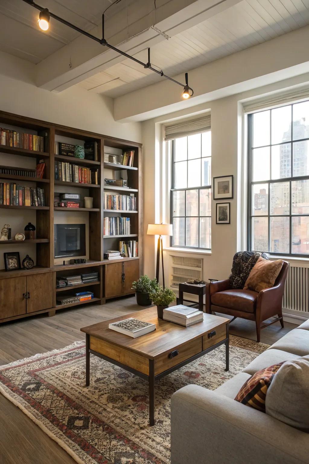 Functional rooms created for both aesthetics and utility.