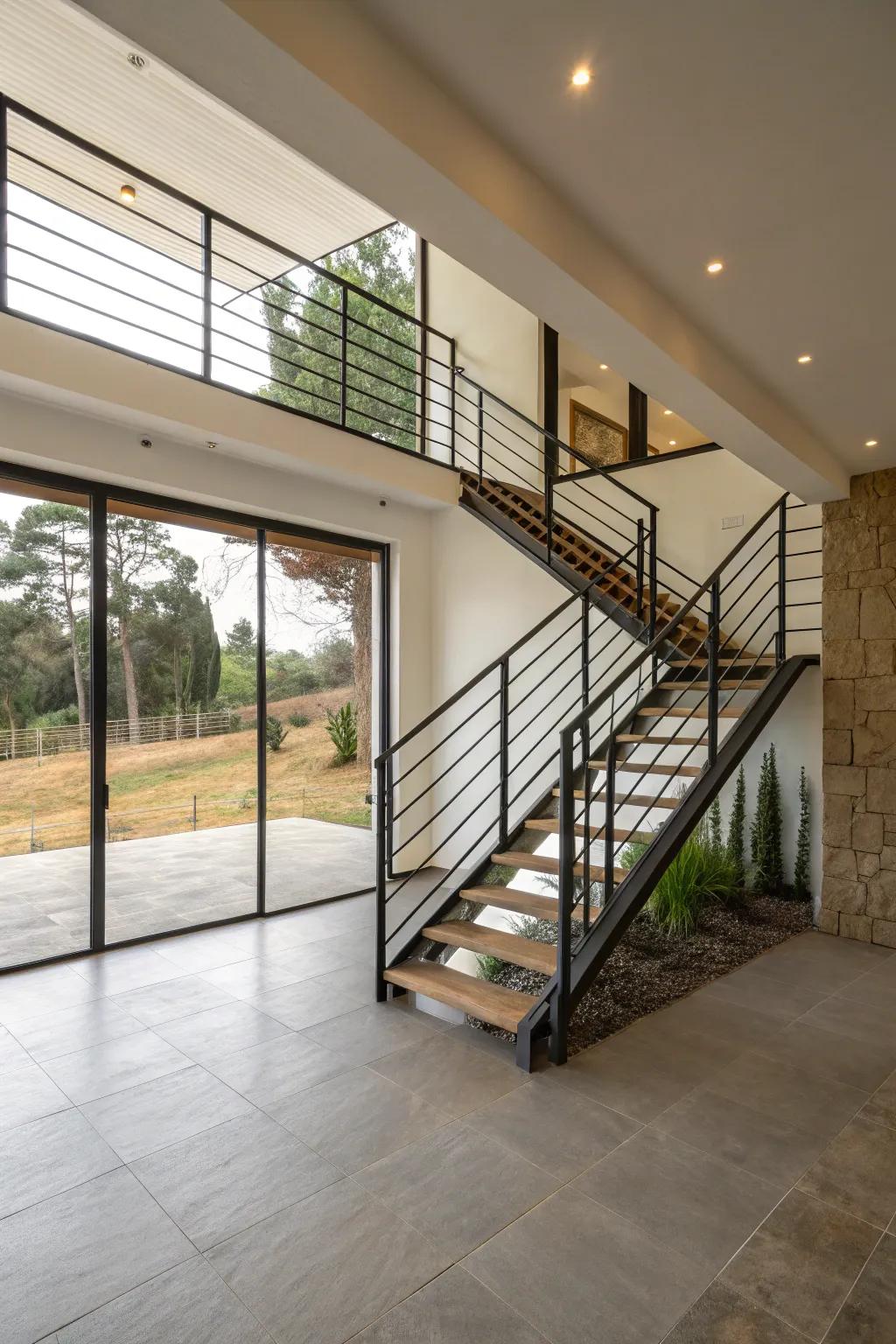 Amplify your space through innovative railing designs.