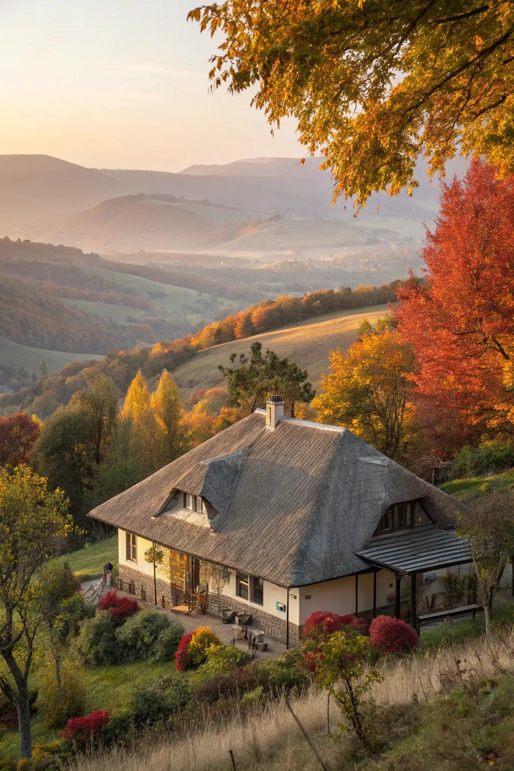 Effortless nature integration results in a harmonious home.