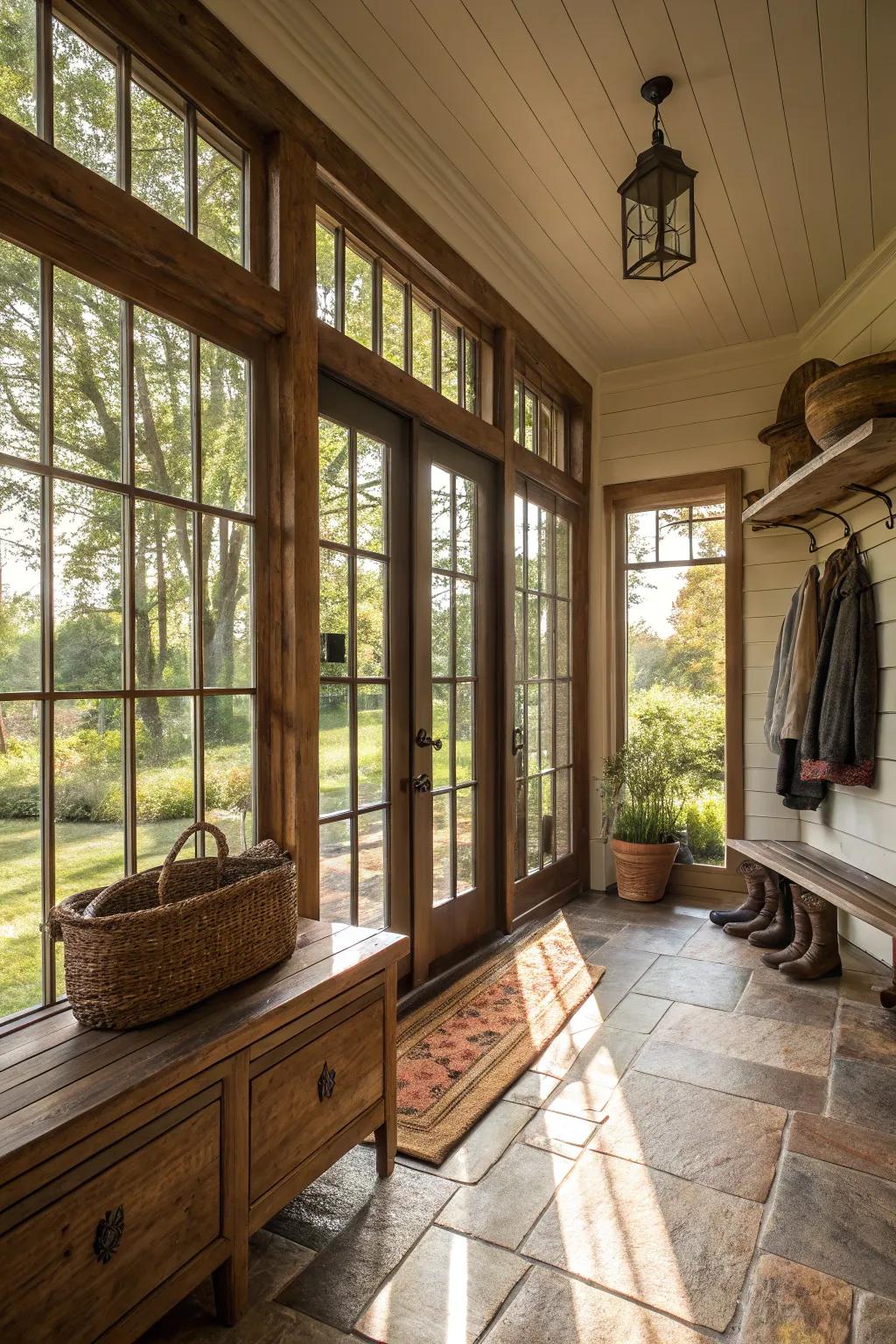 Transform your entryway through natural light.