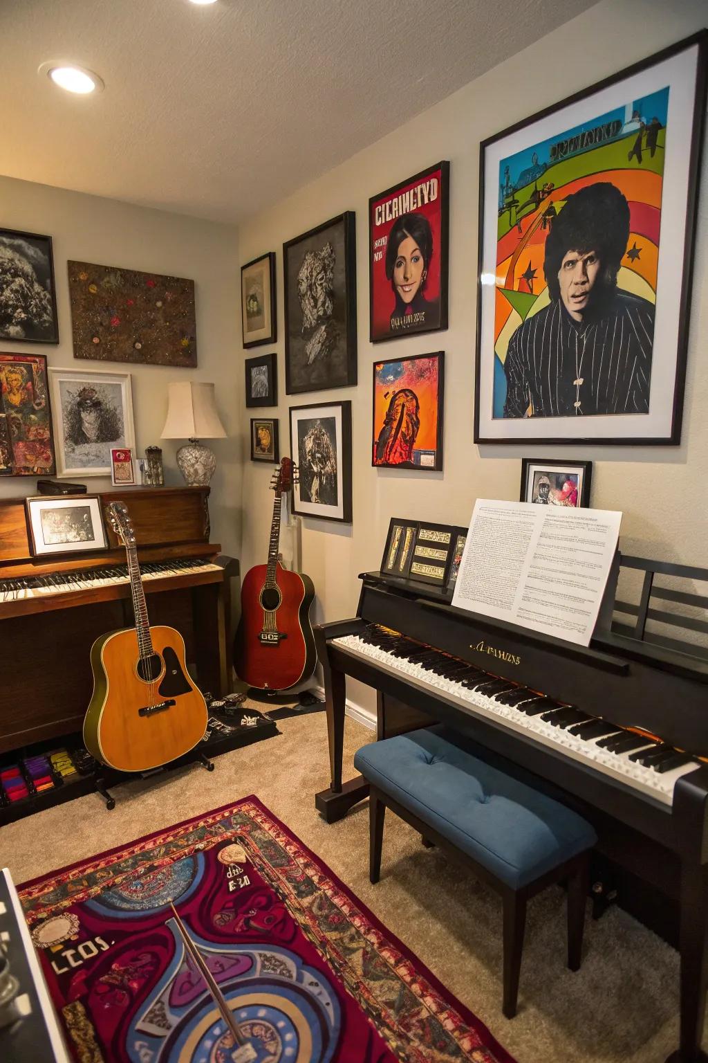 Decor that reflects individual style makes the space your own.