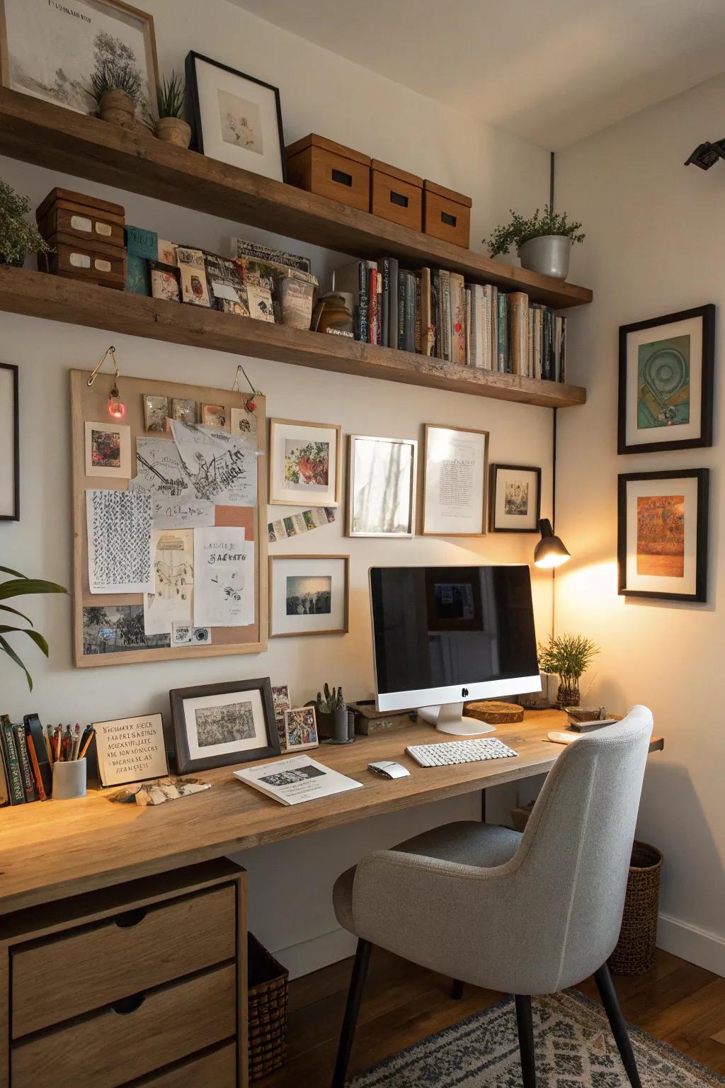 Utilize picture shelves to elevate the functionality and aesthetic of any area.