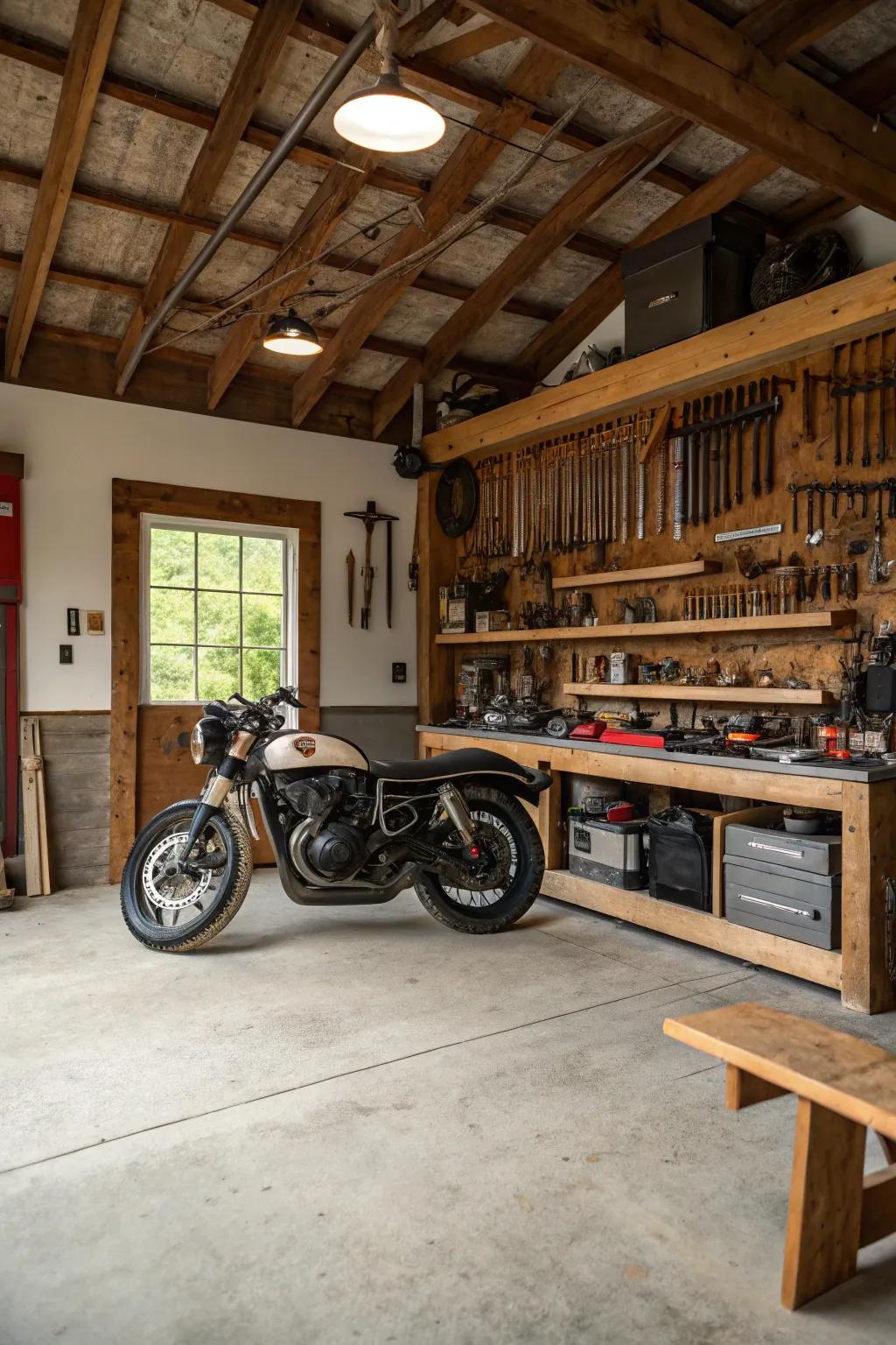 Showcase your hobbies with personalized displays in your man cave.