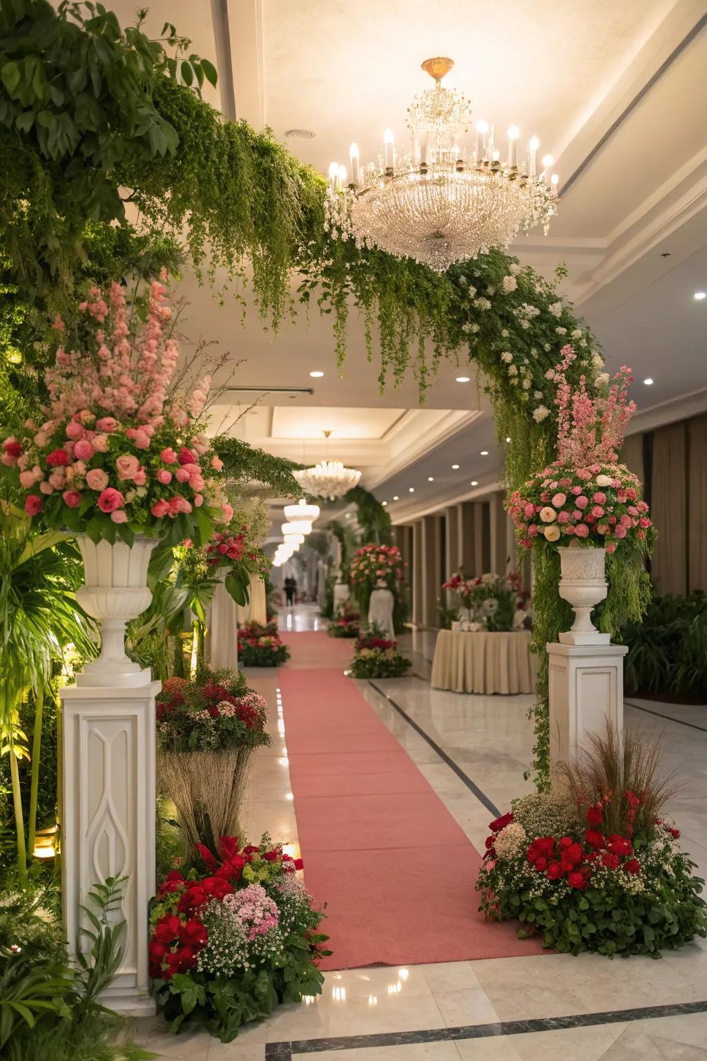 With lavish blossom displays, introduce a refreshing elegance.