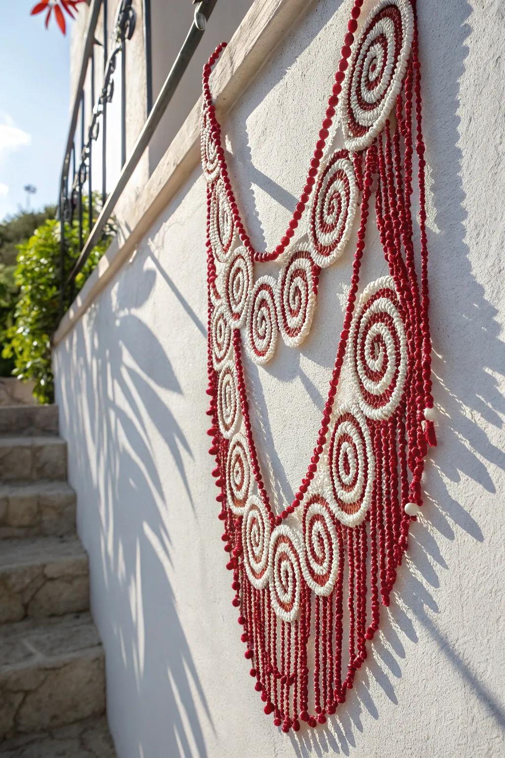 With pearl accents, give your house more character.