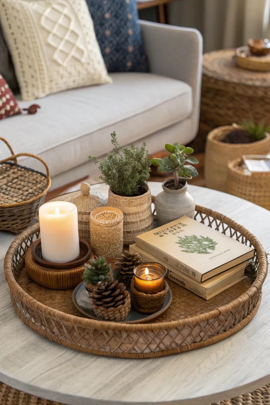 Textured pieces contribute dimension and interest to your aesthetic.