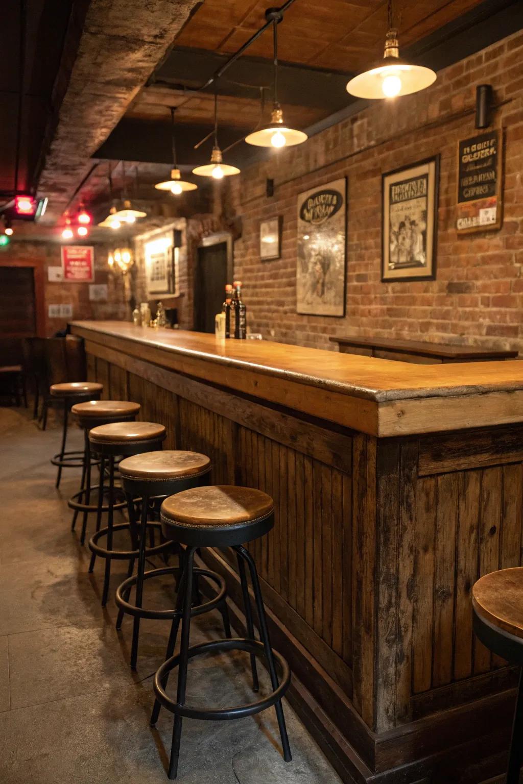 Classic bar chairs delivering a traditional and relaxing seating arrangement.