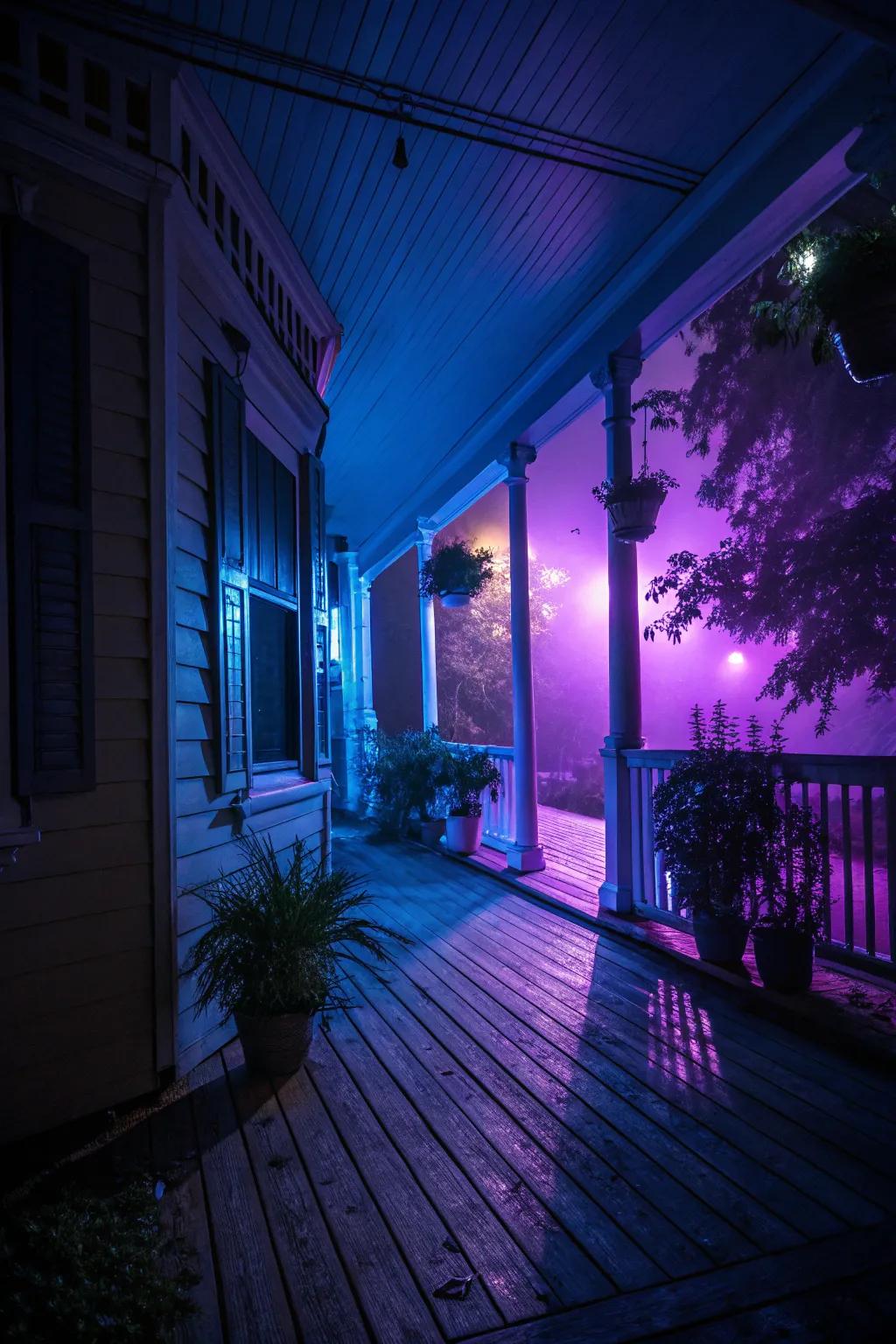 Dark ambiance establishes a chilling tone on this All Hallows' Eve deck.
