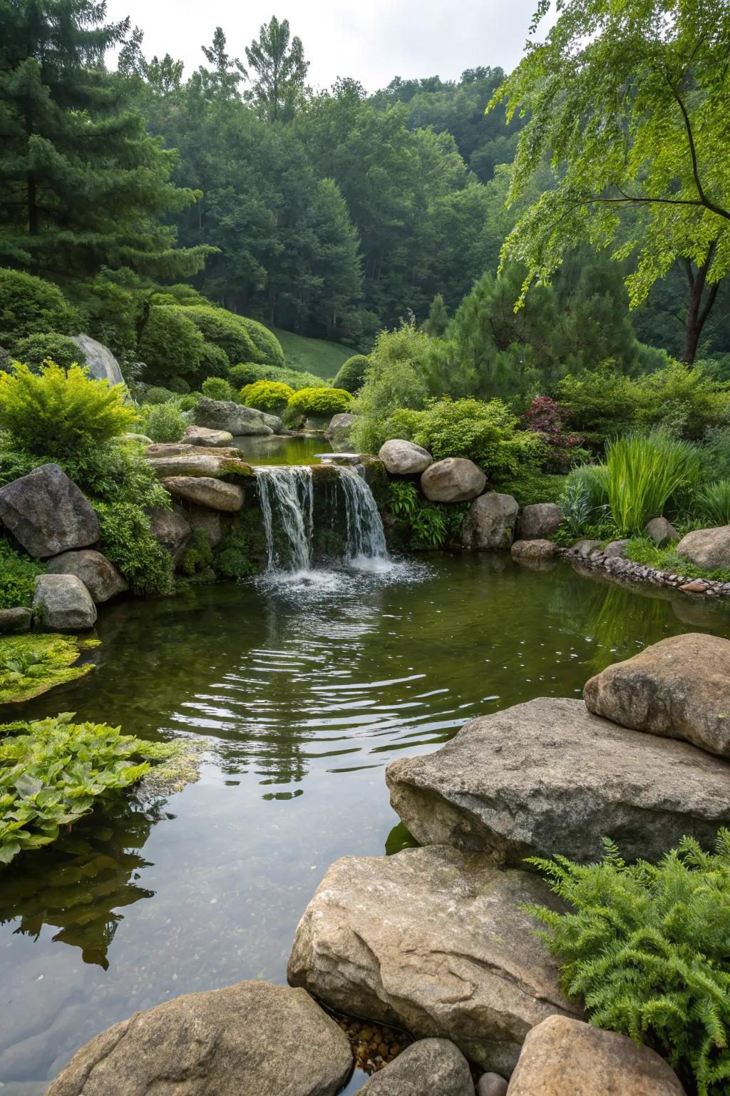 Infuse serenity into your garden with a water element.