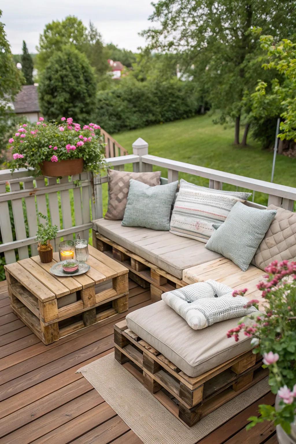 Comfort and flair are enhanced by affordable seating options.
