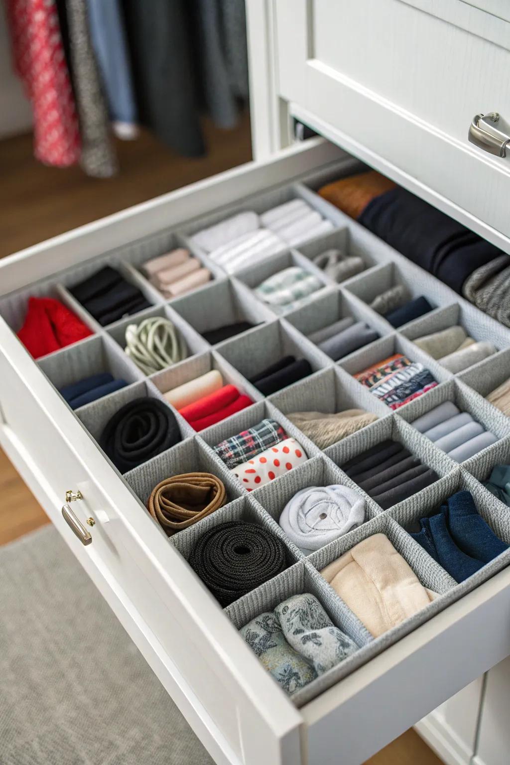Drawer systems maintain order and make it simple to get to small things.