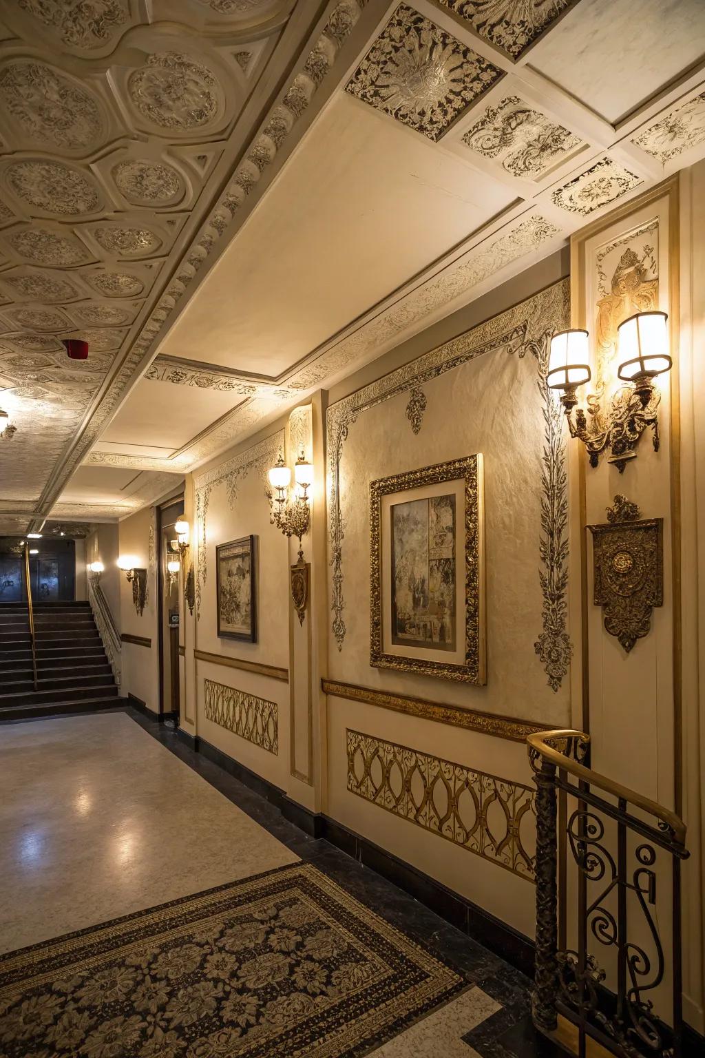 Ornamental details add layers of personality to your speakeasy.