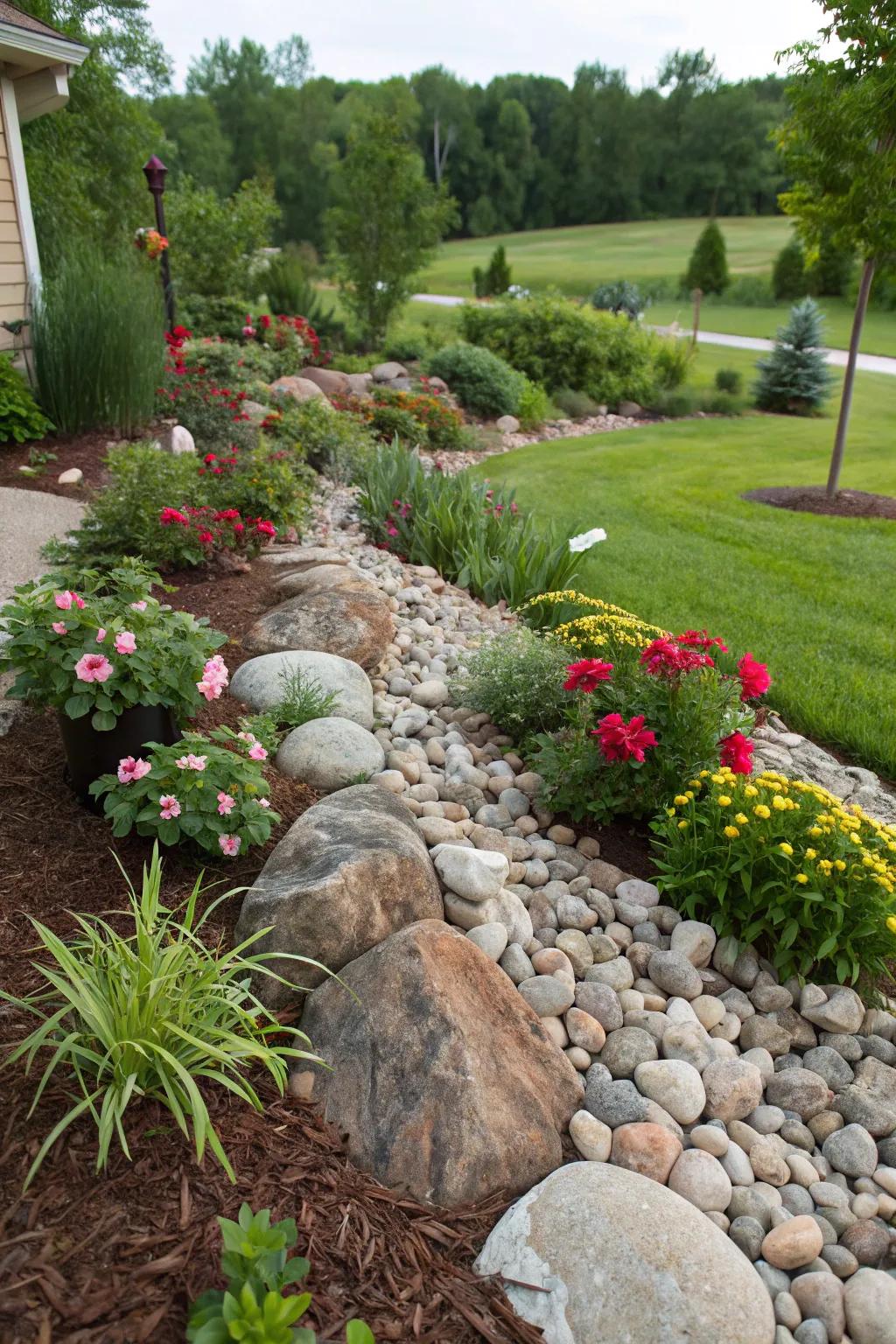 Find balance in your garden by carefully arranging your plants.