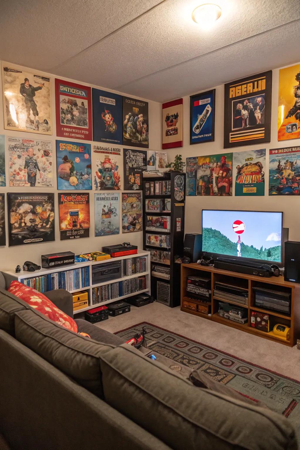 A themed location cultivates an immersive streaming session.