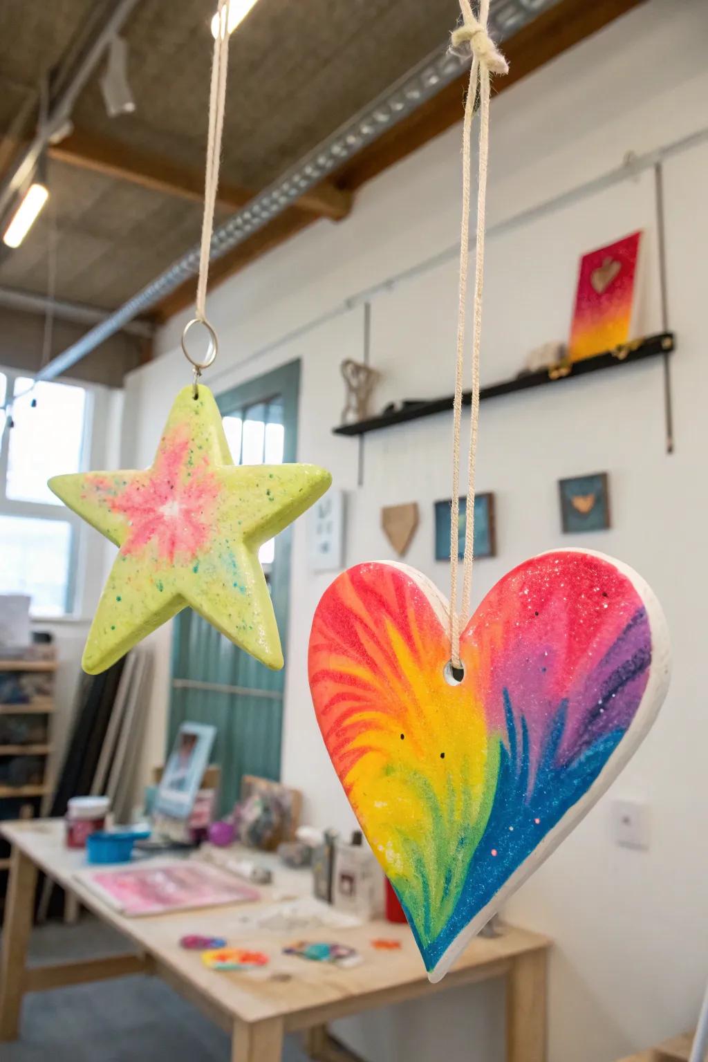 Unique shapes to customize your creative space.