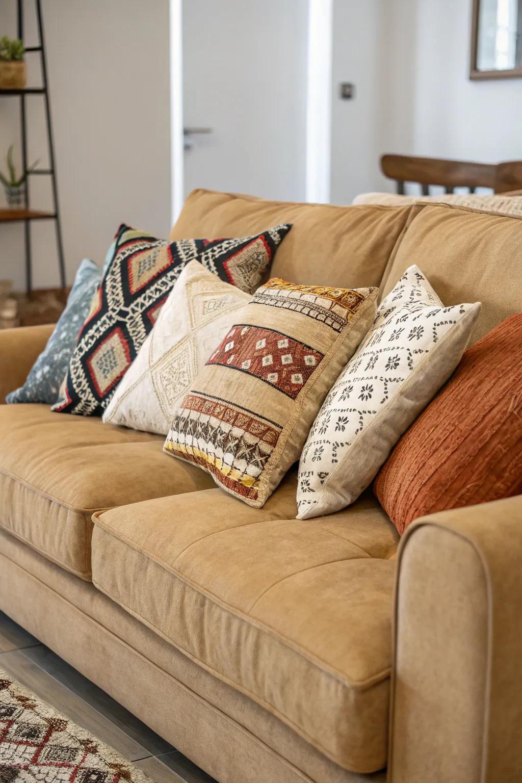 A multi-layered layout presents a rich and welcoming aesthetic.