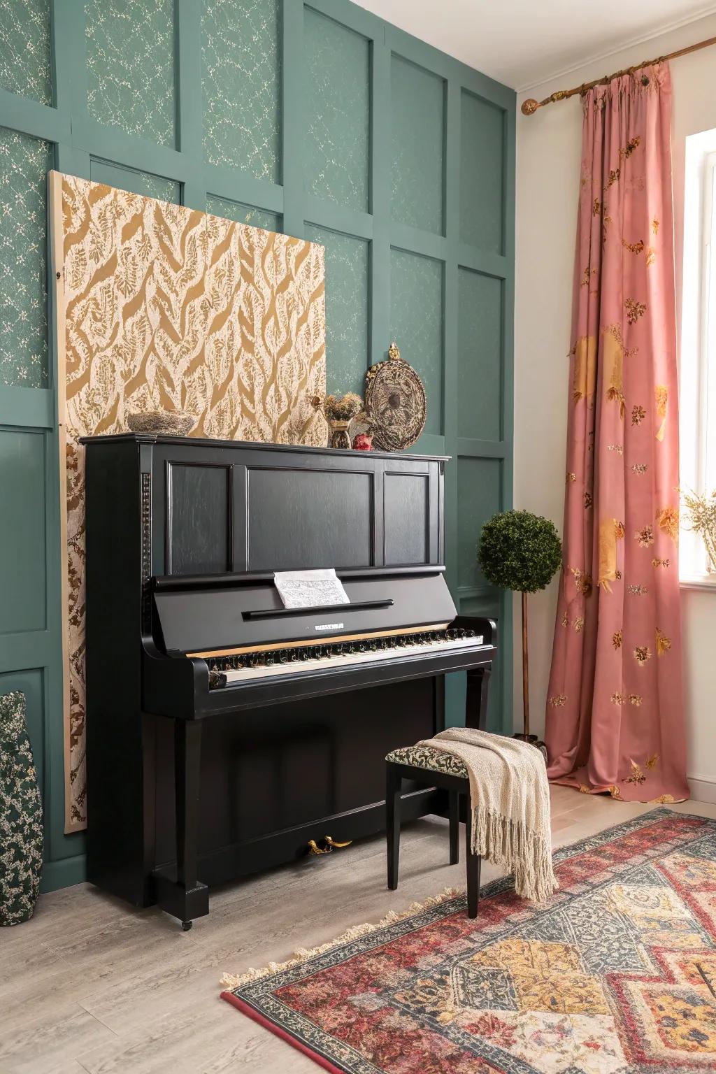 Achieve a harmonious interior with carefully considered color schemes.