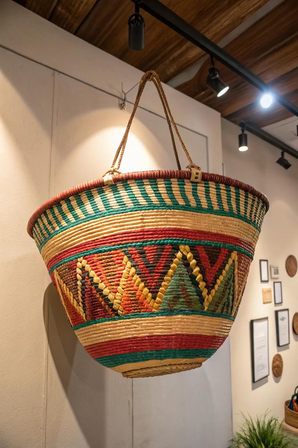 A singular statement vessel can serve as a striking centerpiece.