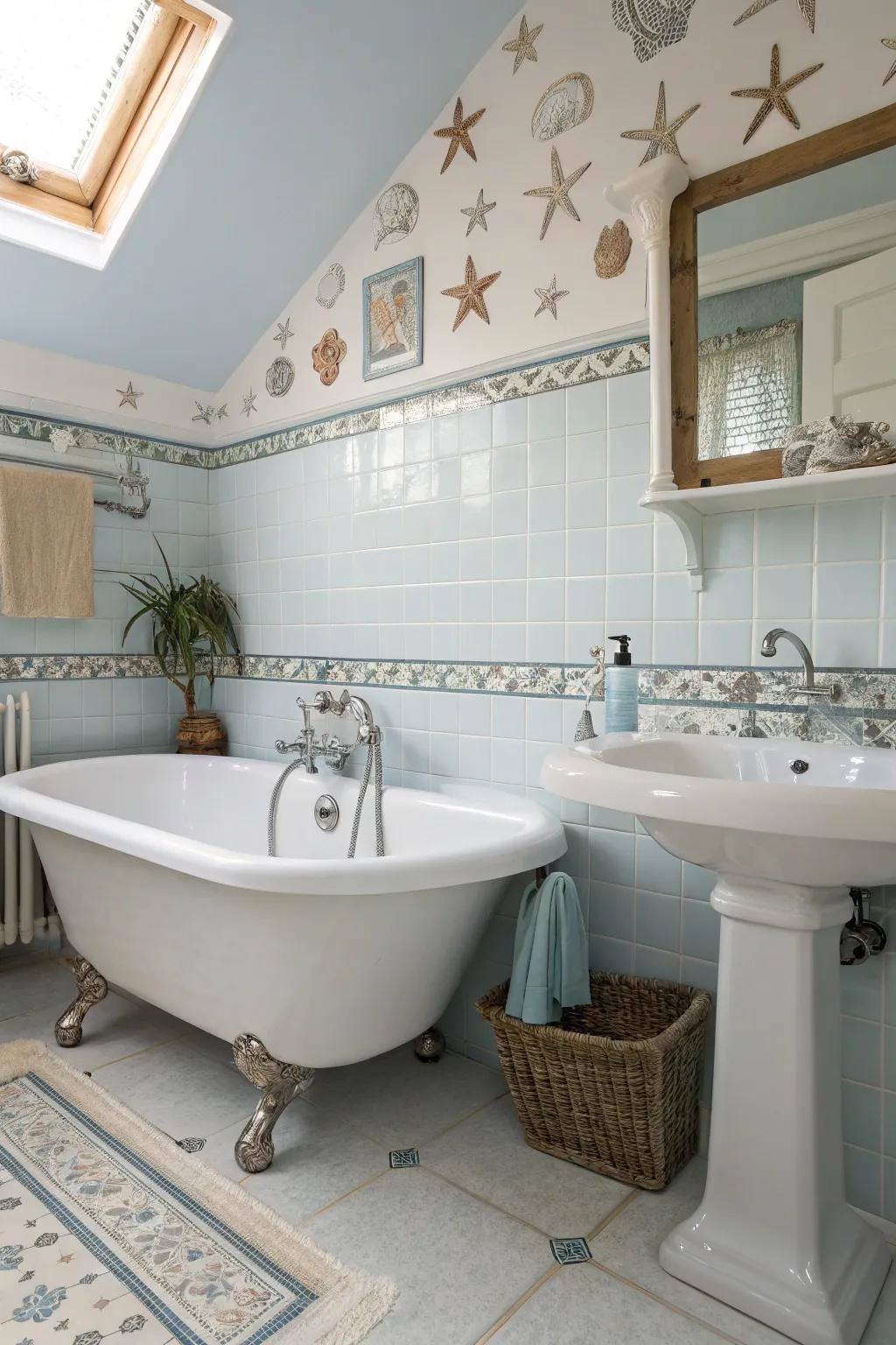 Classic fixtures offer enduring elegance.