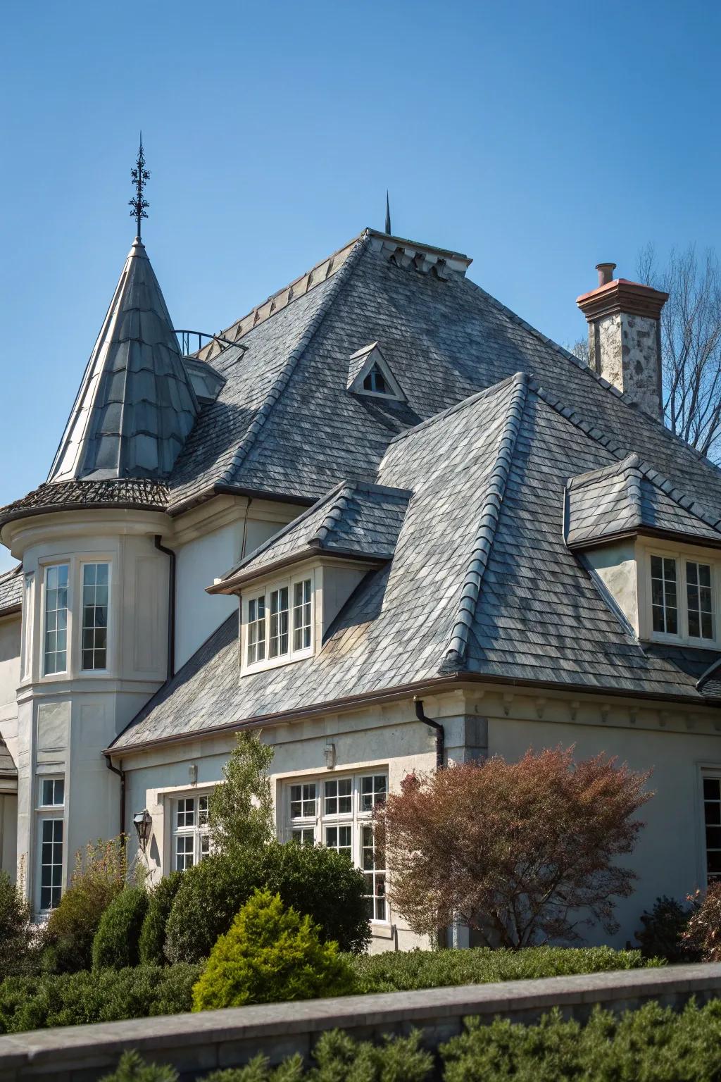 Synthetic slate slabs deliver a harmonious blend of traditional aesthetics and contemporary advantages.