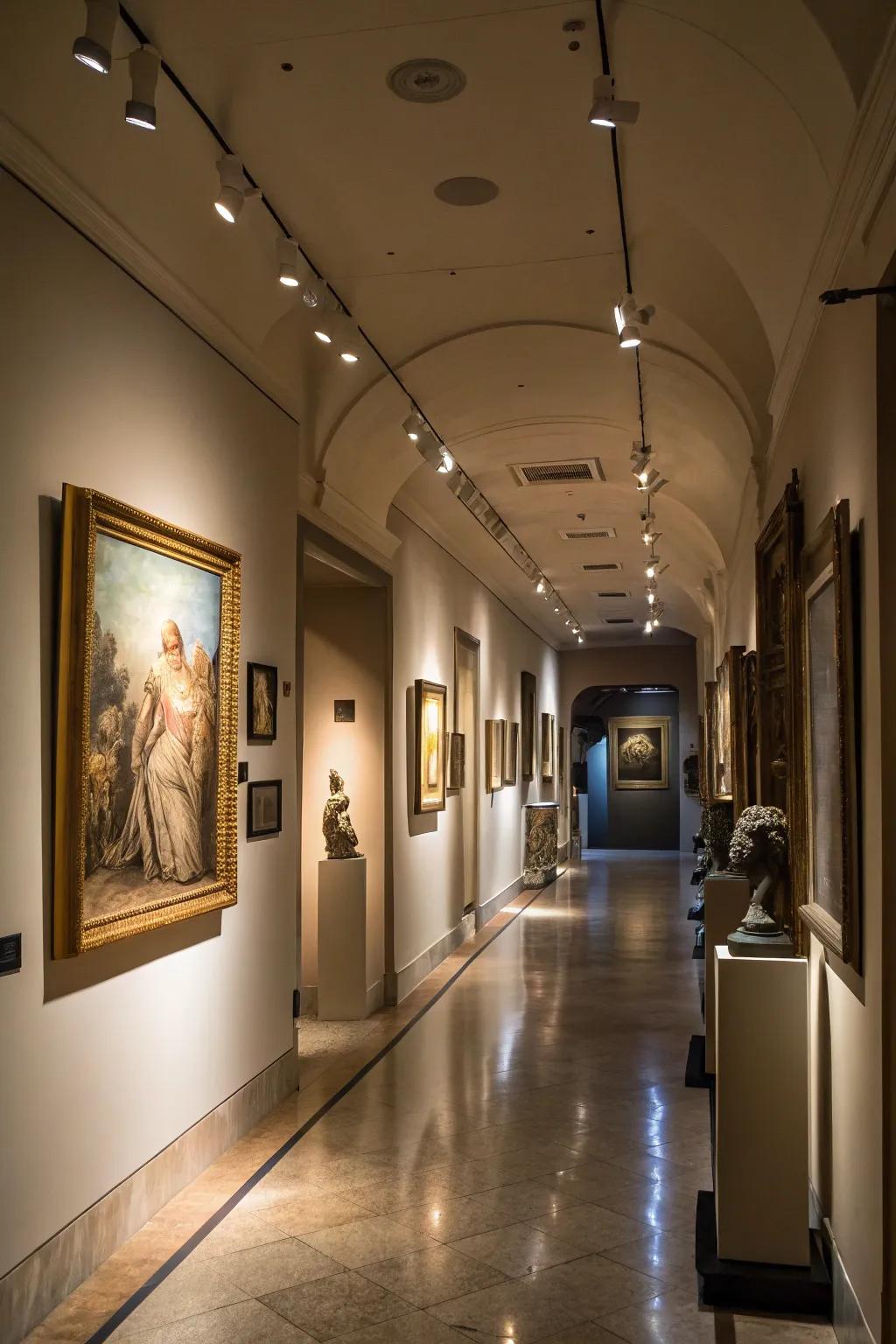 Focused illumination transforms any artwork into the central attraction within your area.