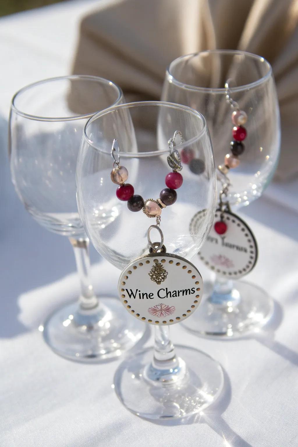 Elegant details that add personal touches to drinks.