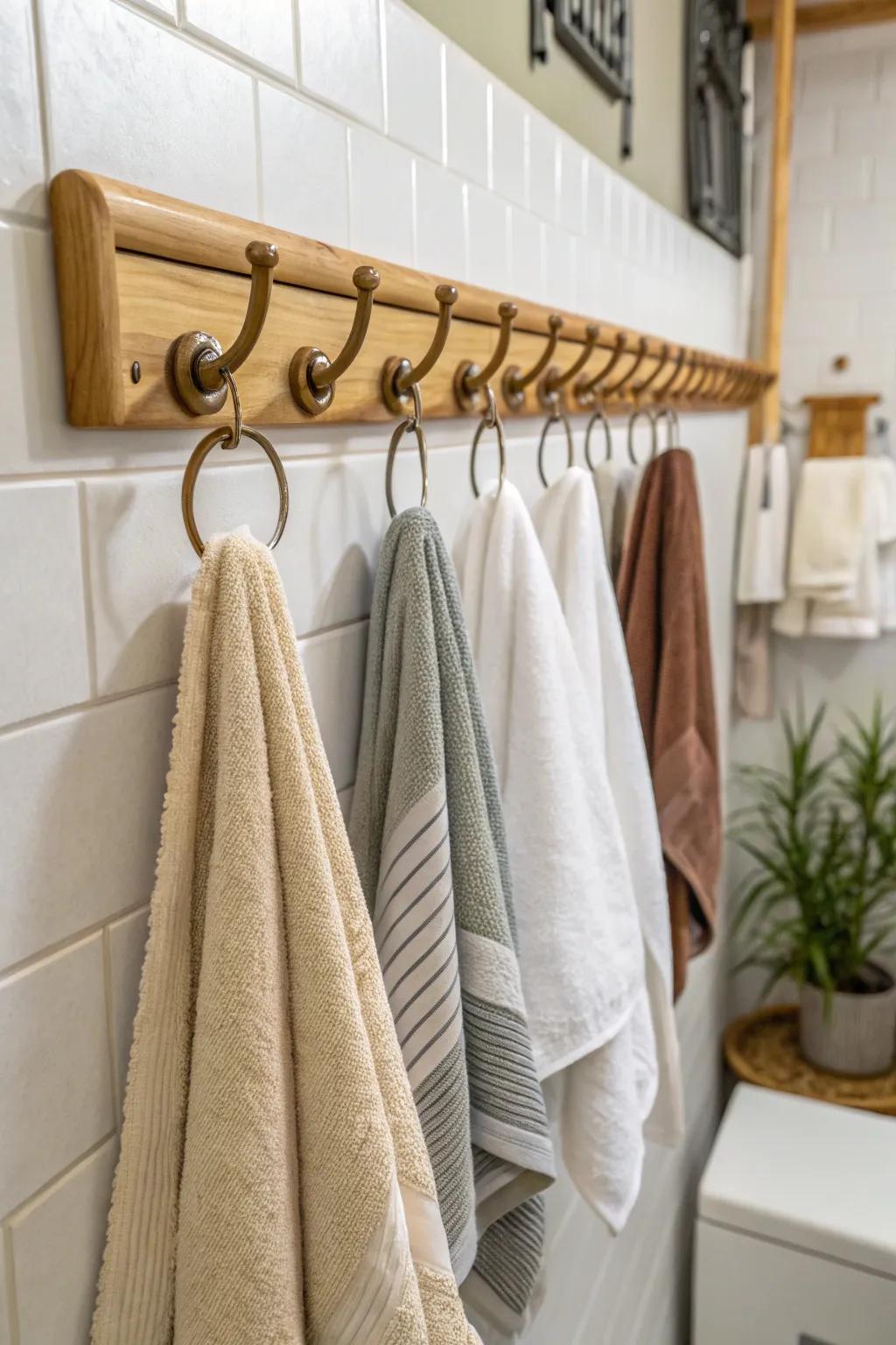 Bamboo hangers offer a sustainable and stylish solution.