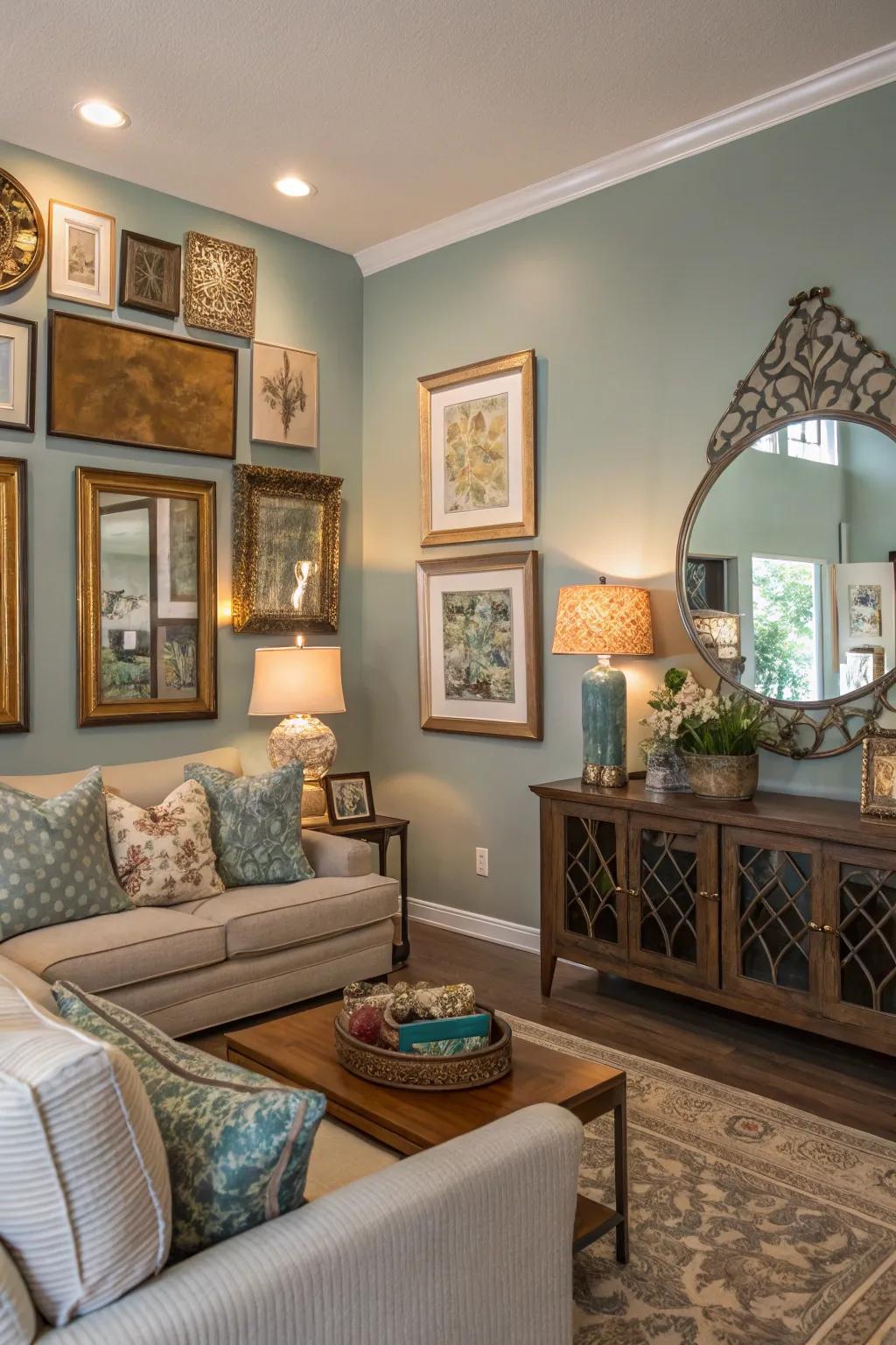 Personalize your area with decorative accents