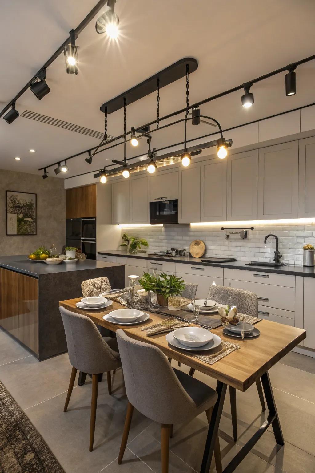 Adapt to any setting with adaptable lighting.