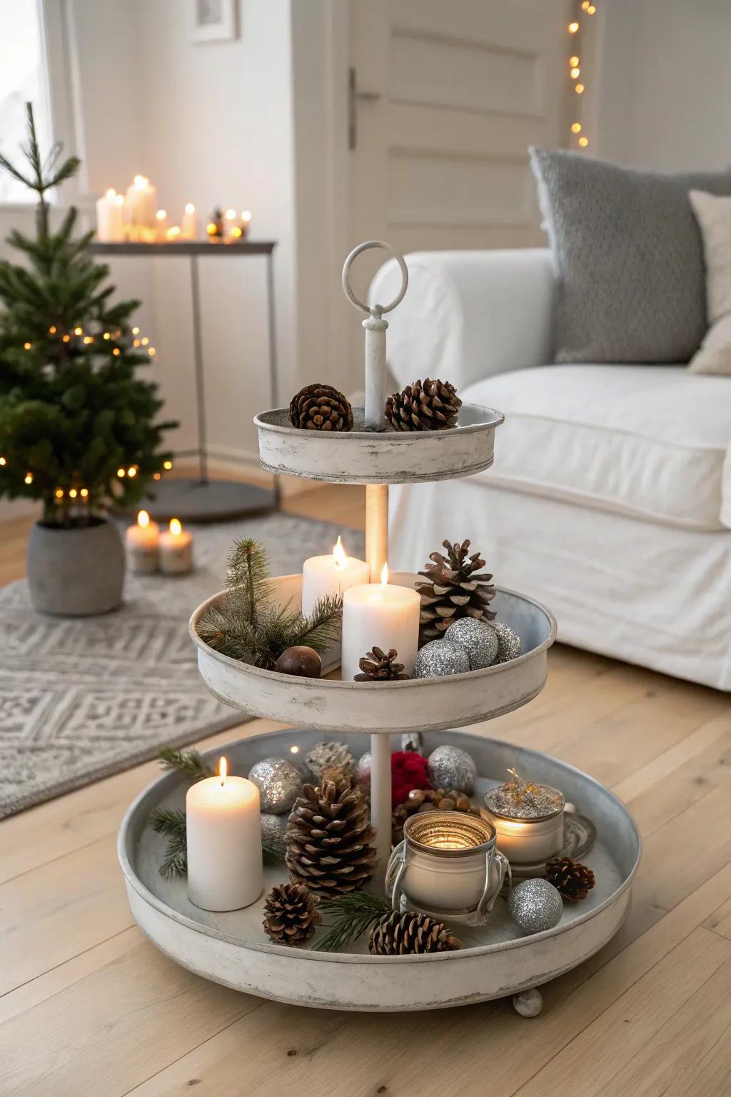 Nordic Yuletide: Unadorned and elegant Scandinavian influences.