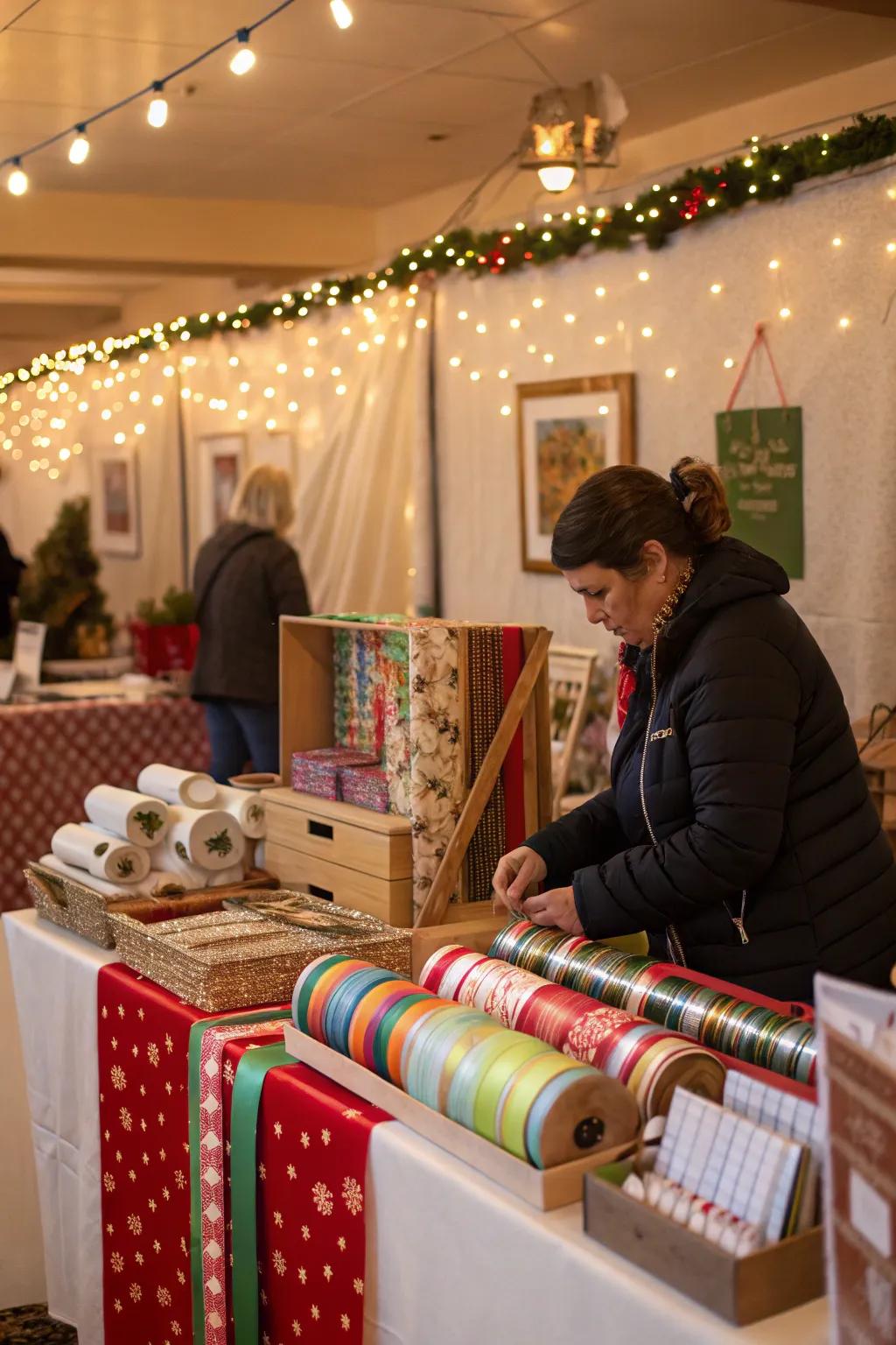 Present wrapping amenities contribute ease and charm.