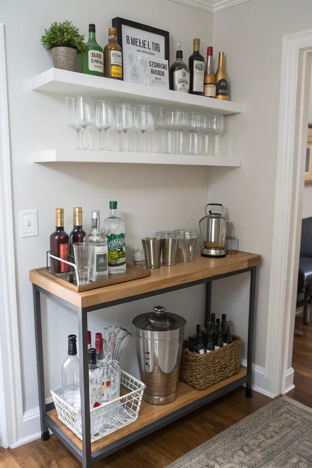 Streamlined layouts maximize limited areas.
