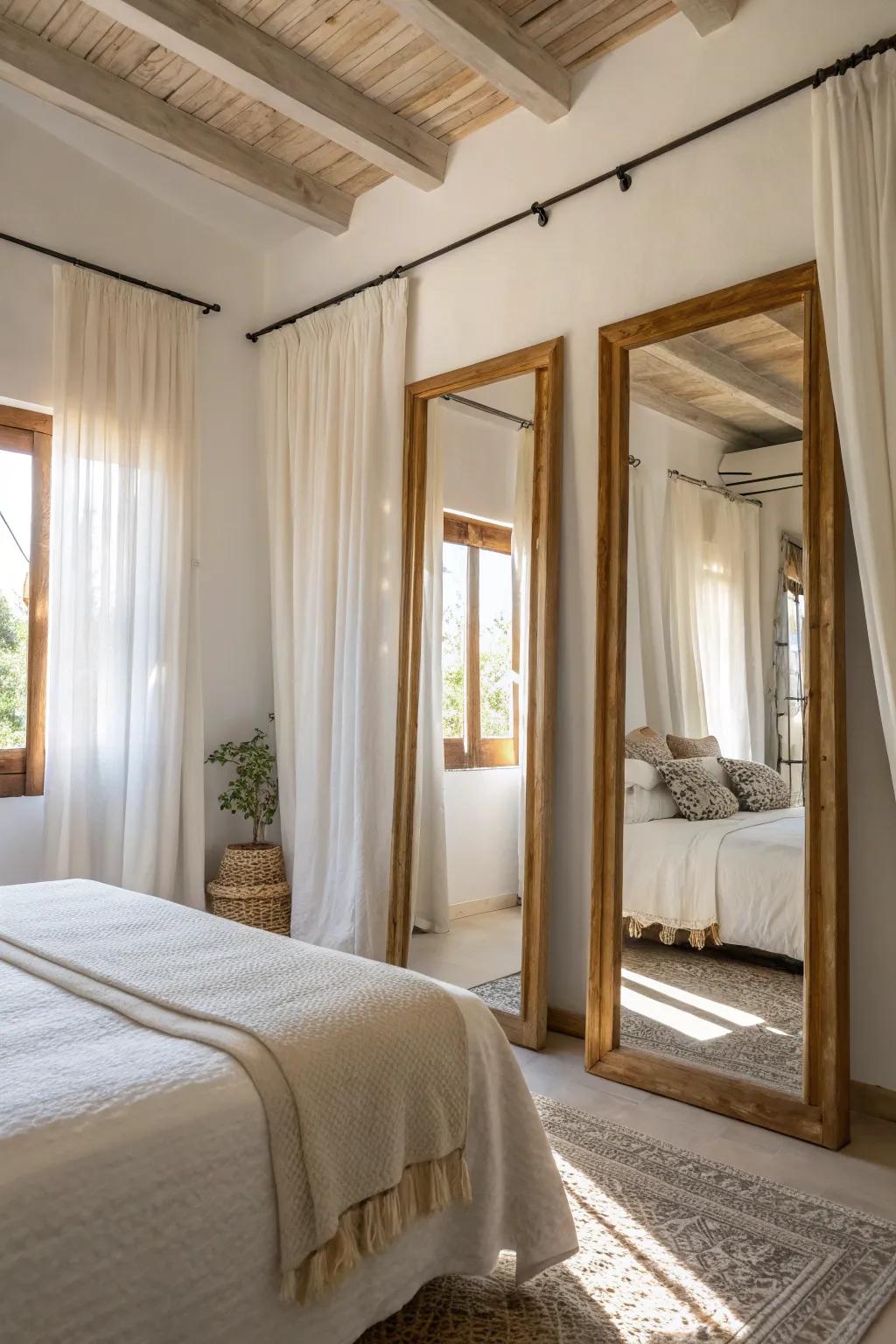 Sunlight crafts an airy and broad sensation
