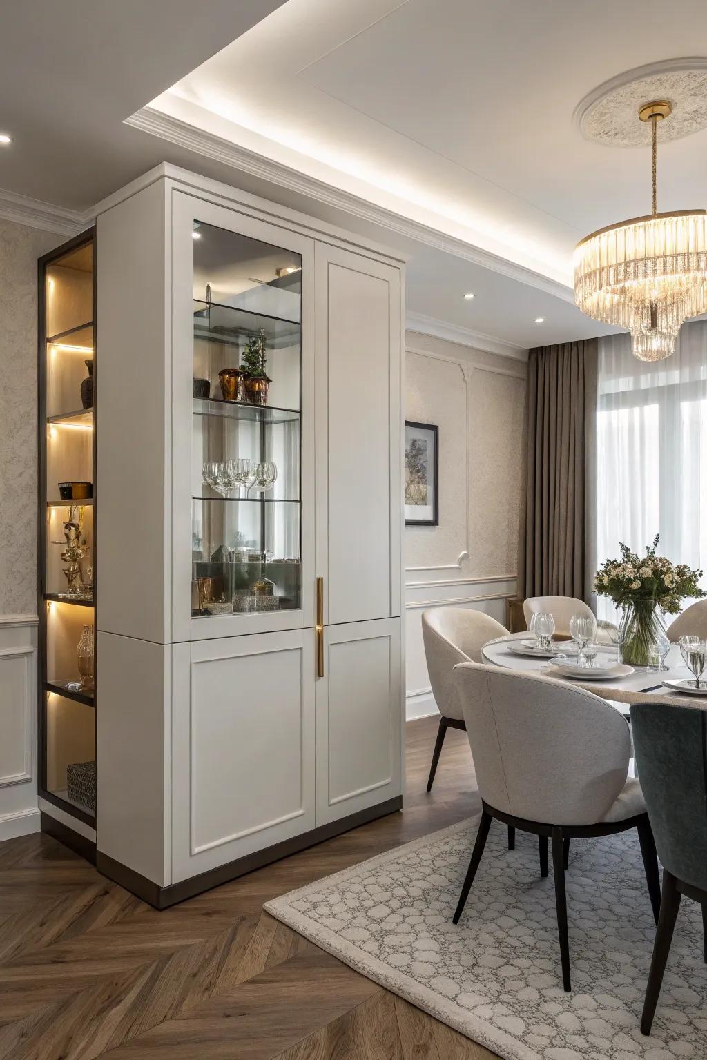 Achieve a polished look through simplified design.