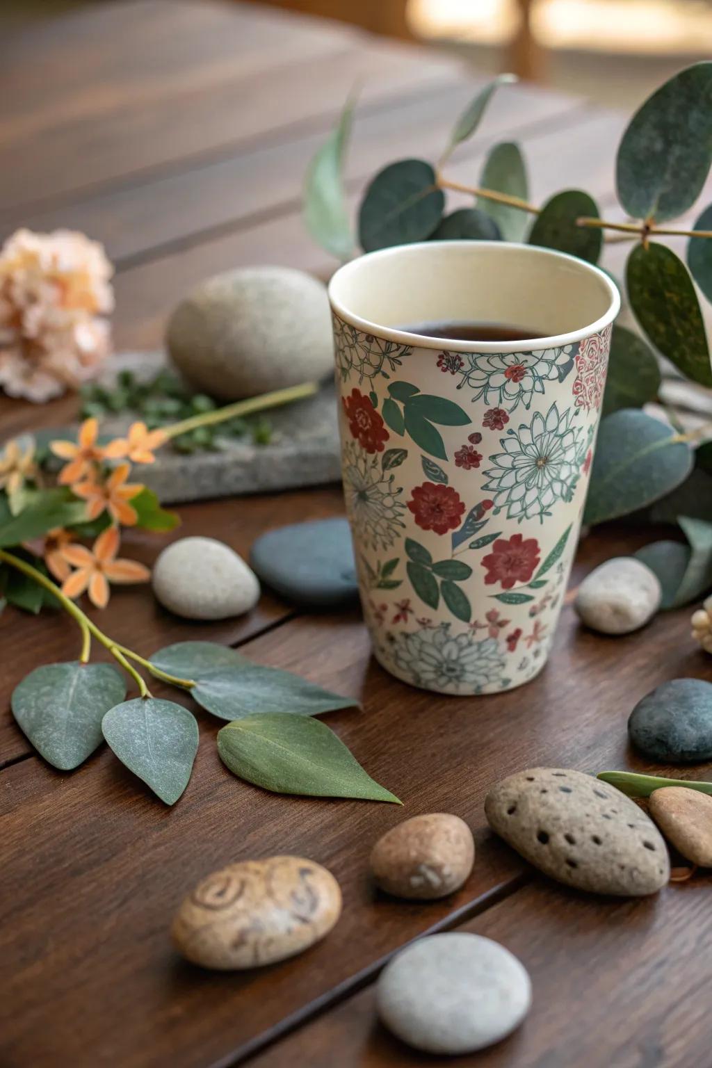 Nature-inspired textures that invite the outdoors in.