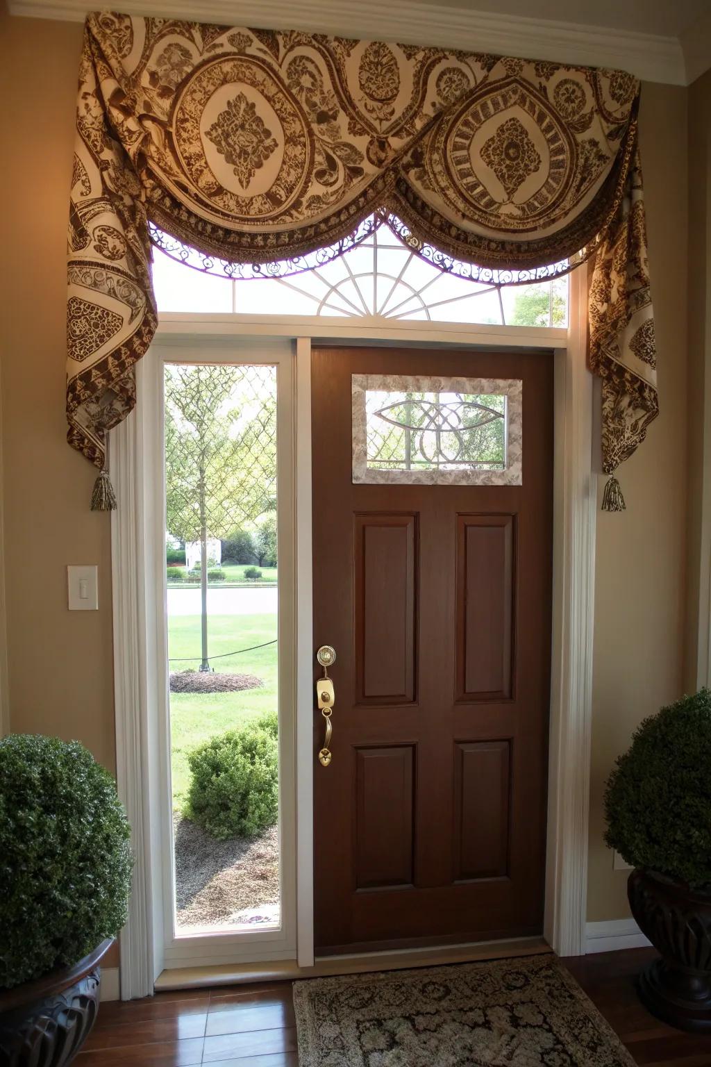 Valances and pelmets give a decorative dimension to your window dressing.