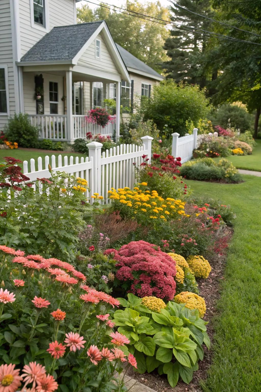 Plants that provide seasonal interest throughout the year