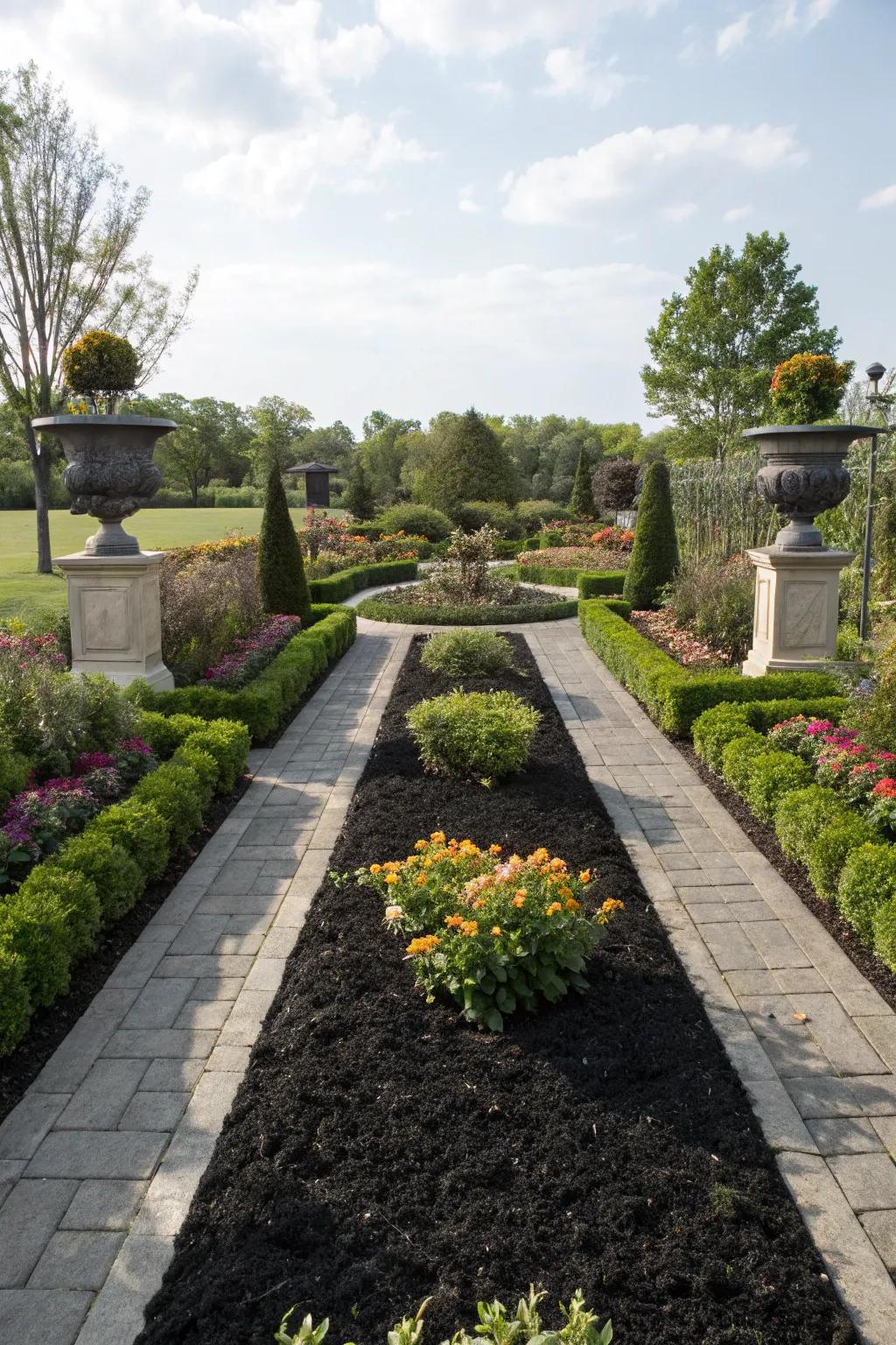 Attain elegance with balanced yard designs.