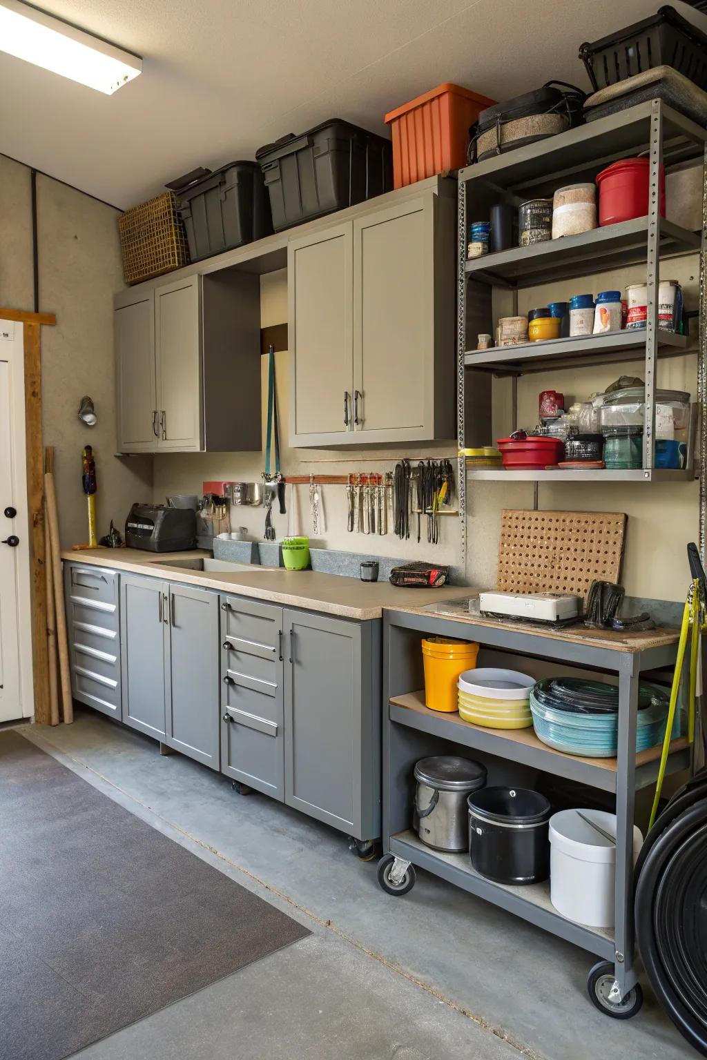 Adaptable storage catering to all your requirements.