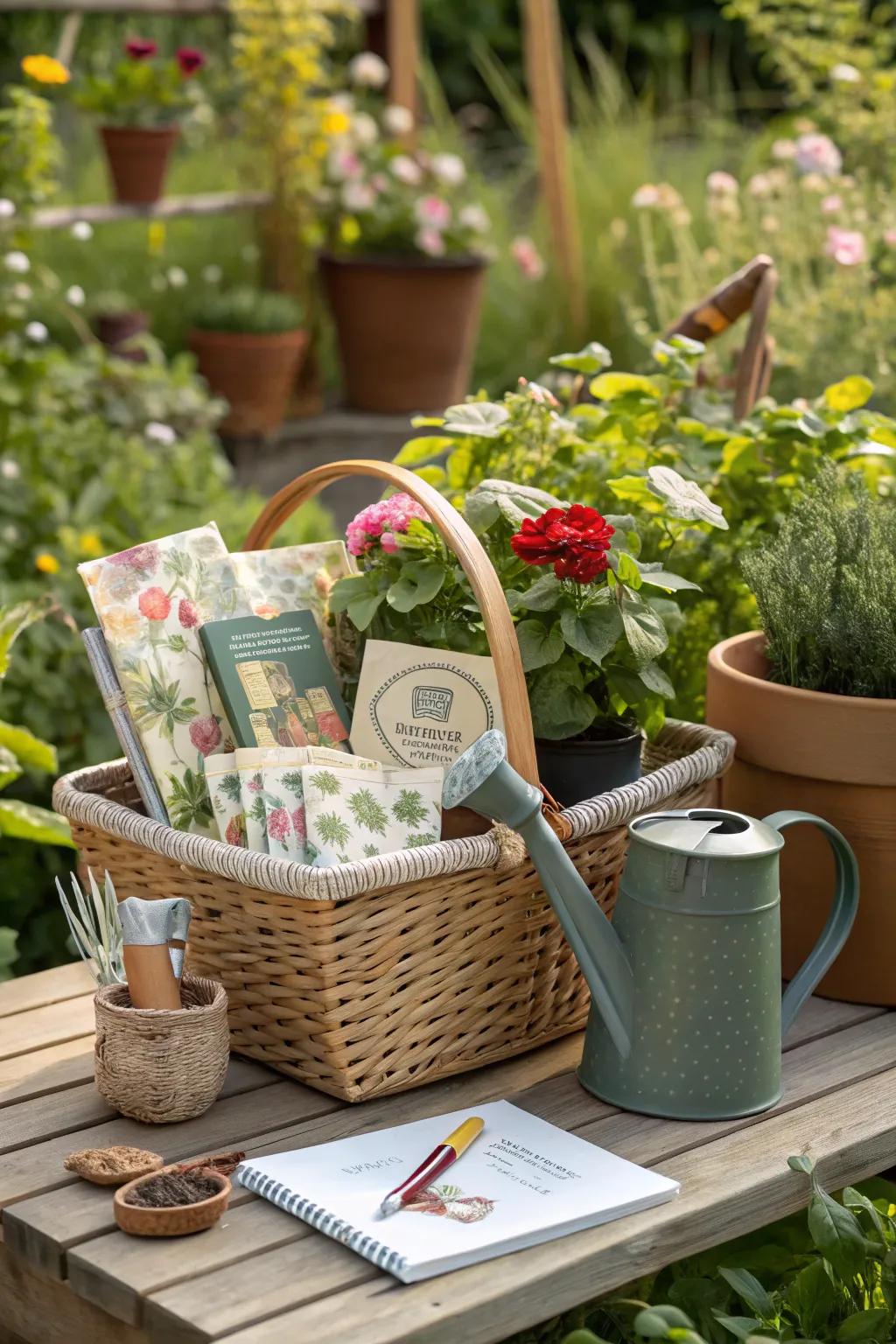 A horticulture-themed set for the mom with a passion for plants.