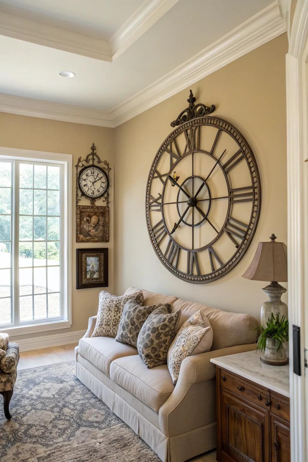 A timeless timepiece injects eternal grace and efficiency.