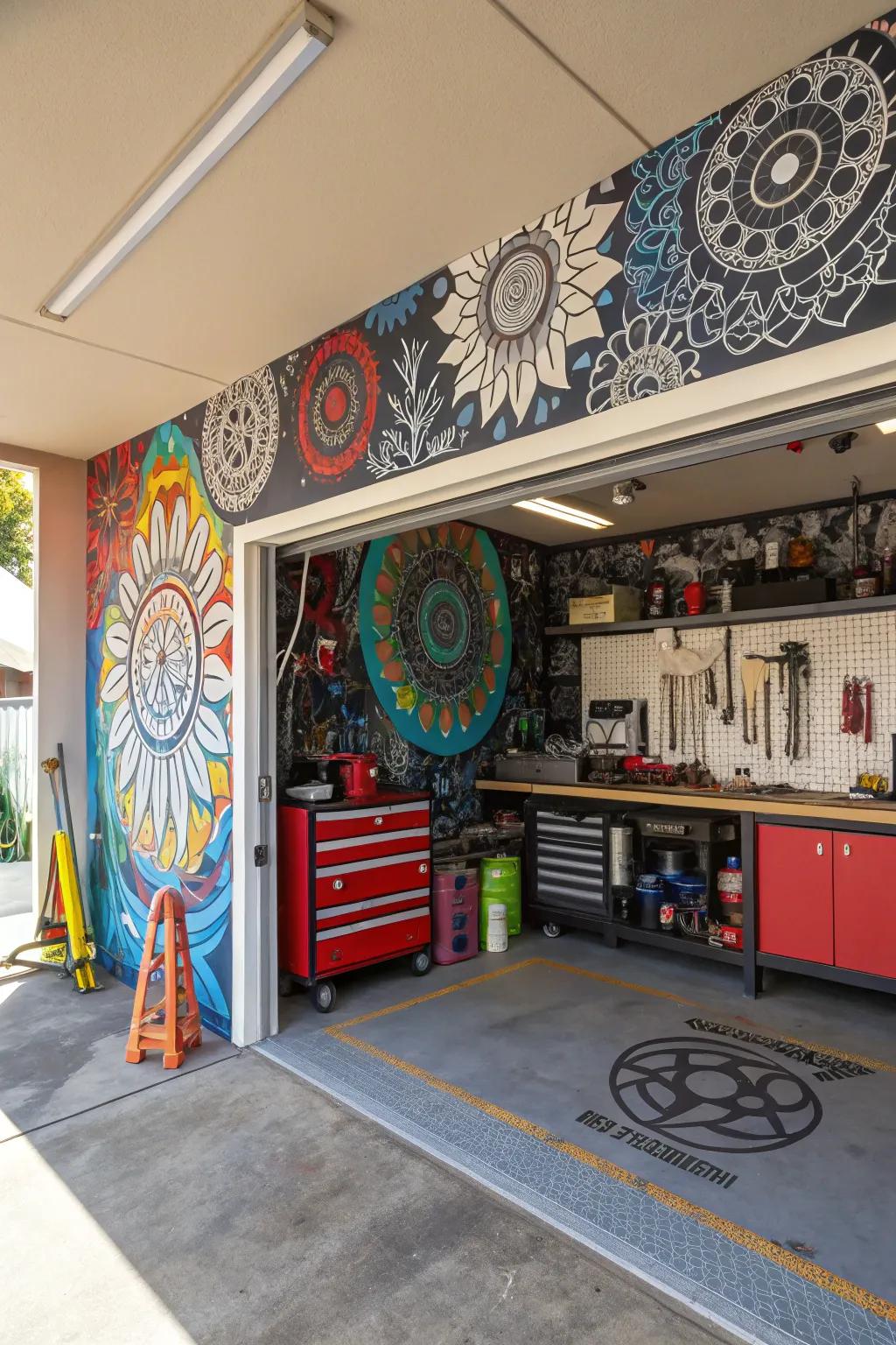 DIY wall decor adds a personal touch to your man cave.
