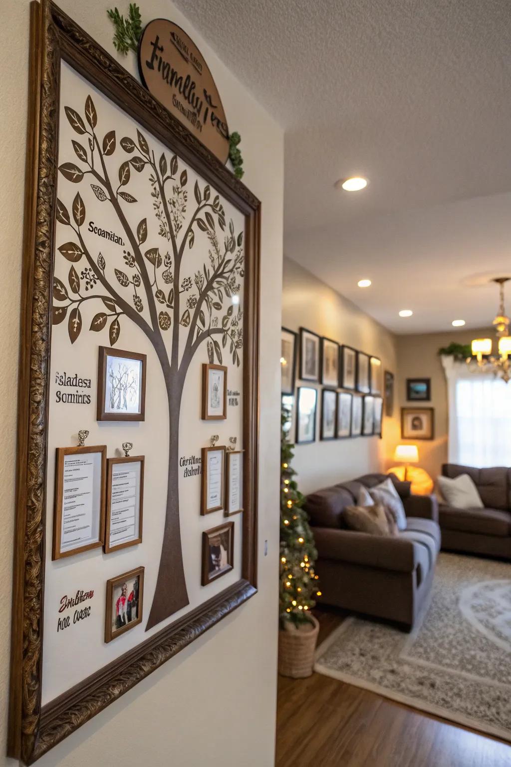 Lineage wall decors are a beautiful homage to heritage.