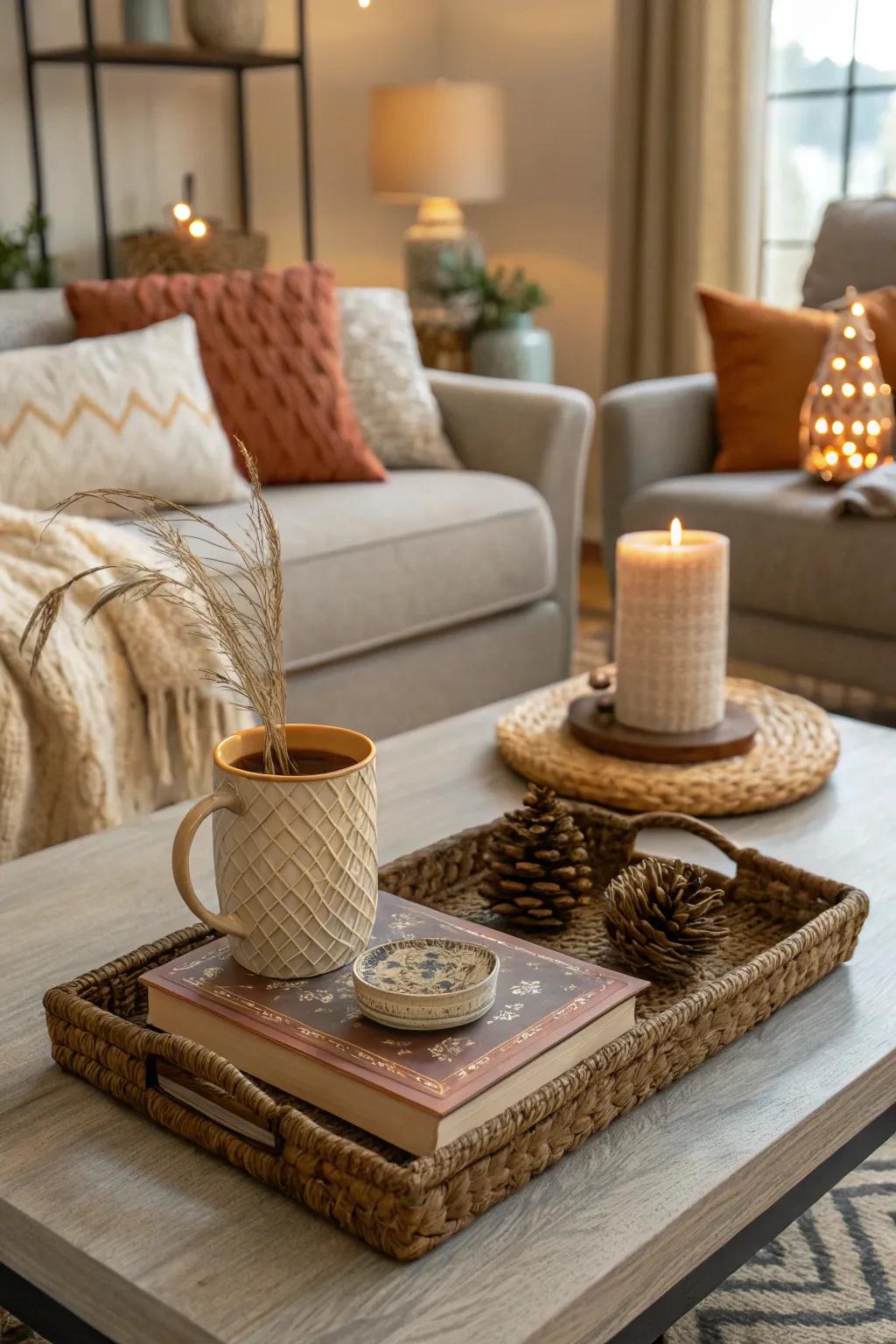 Cozy shades fashion an inviting atmosphere in every living space.