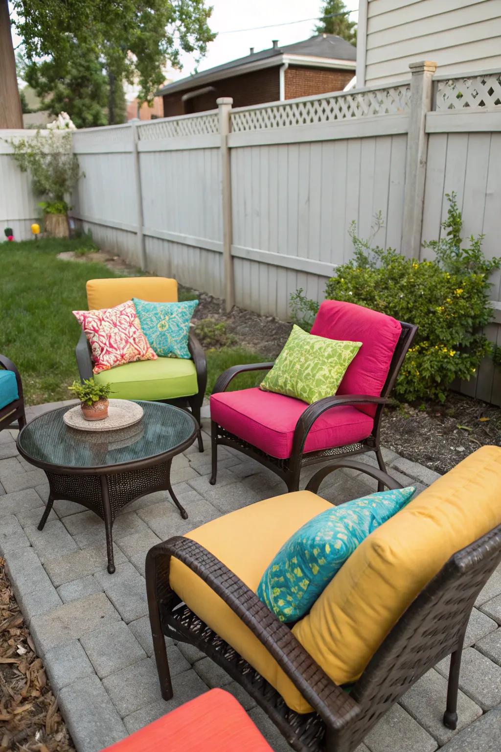 A cozy seating area encourages relaxation and conversation.