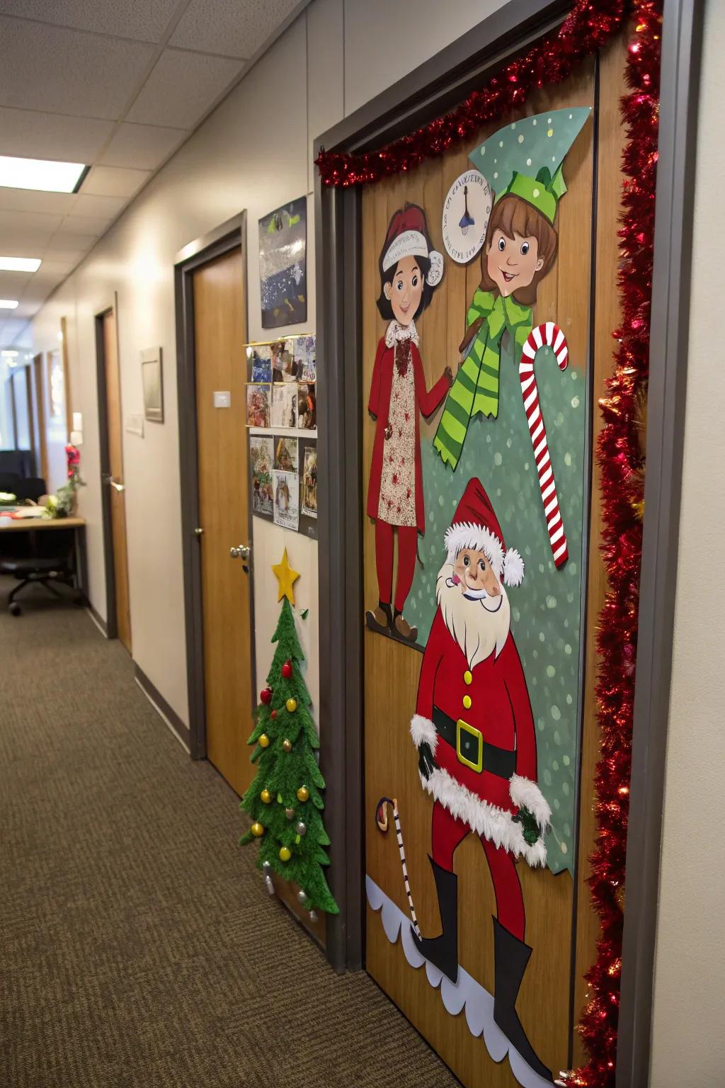 Bring holiday pop culture to your office door.