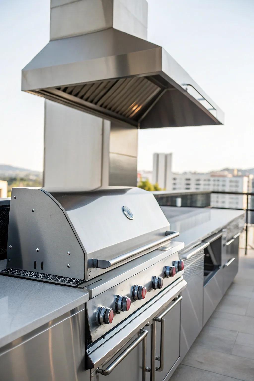 Simple ventilation offers a fresh and modern appeal.